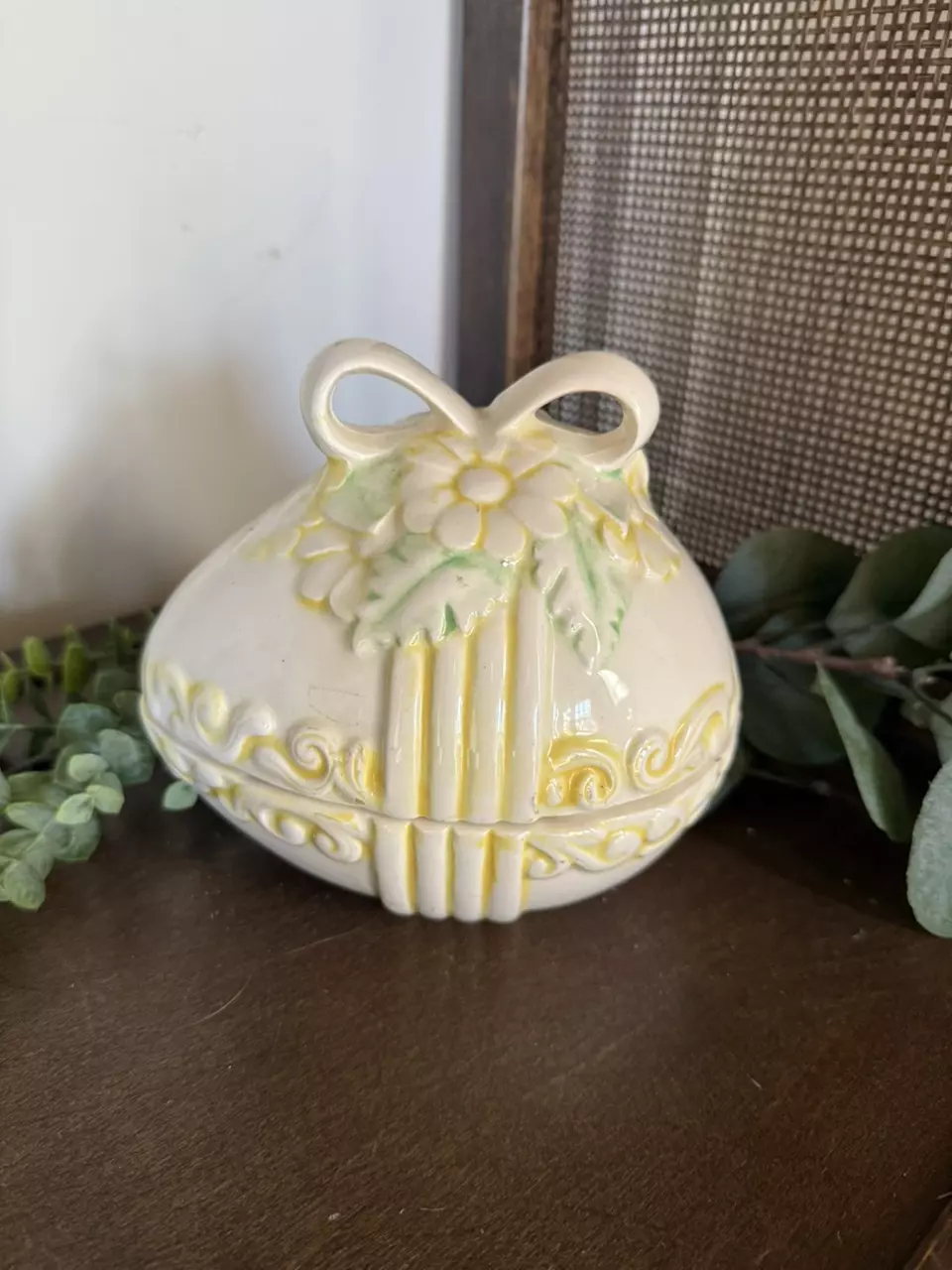 Ceramic Easter Egg Candy Dish thumbnail