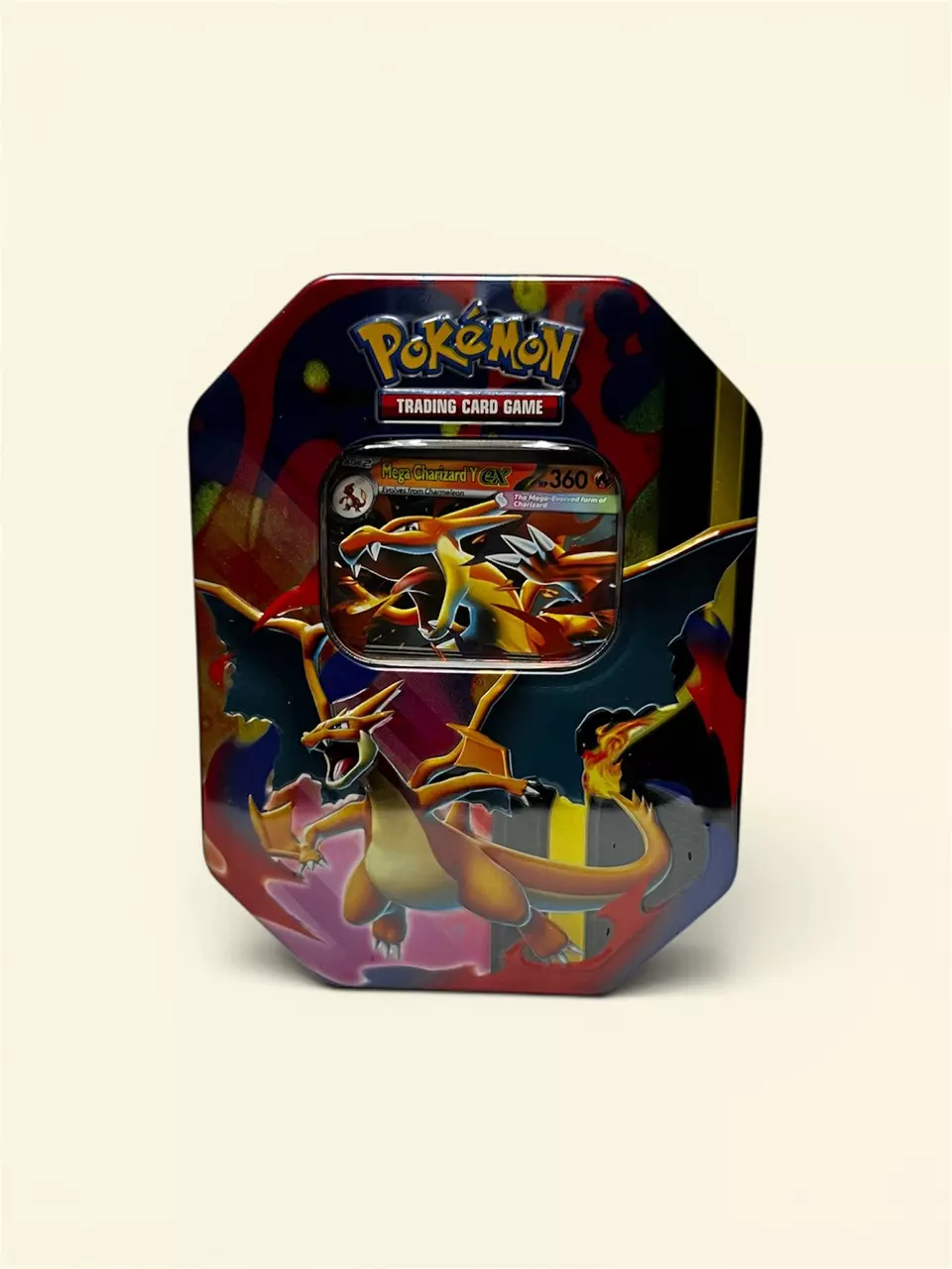 Pokémon Mega Charizard Y EX Tin - New Release thumbnail