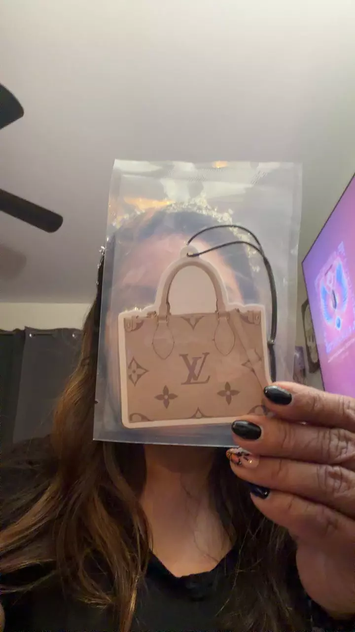 LV inspired car freshener, perfect for spring or summer thumbnail