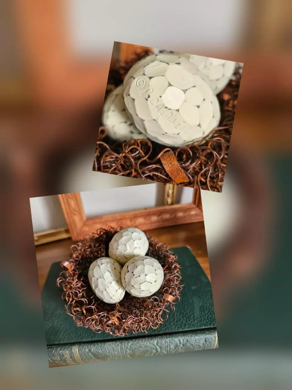 P Caldwell Farmhouse Bird Nest thumbnail