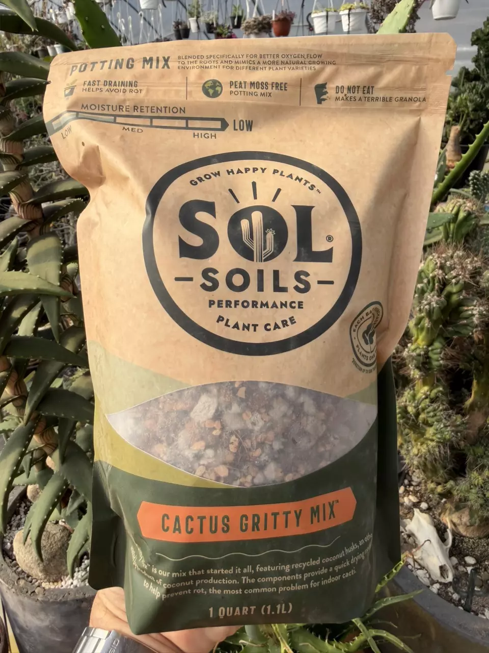 Sol Soils Cactus Gritty 1QT thumbnail
