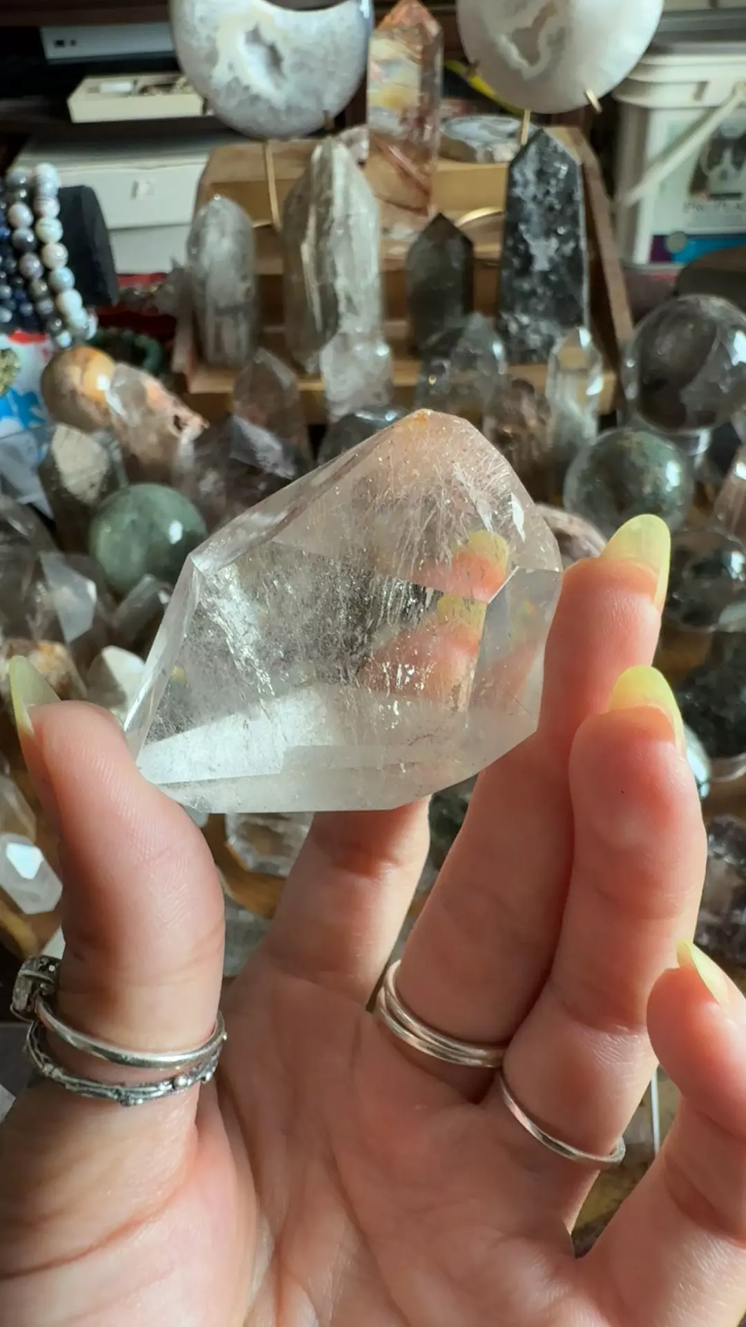 Pink amphibole tower 52 thumbnail