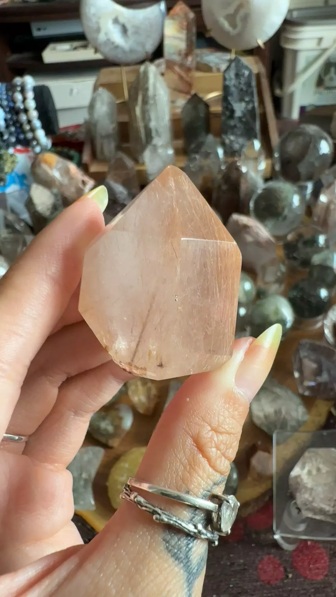 Pinky Orange amphibole tower 42 thumbnail