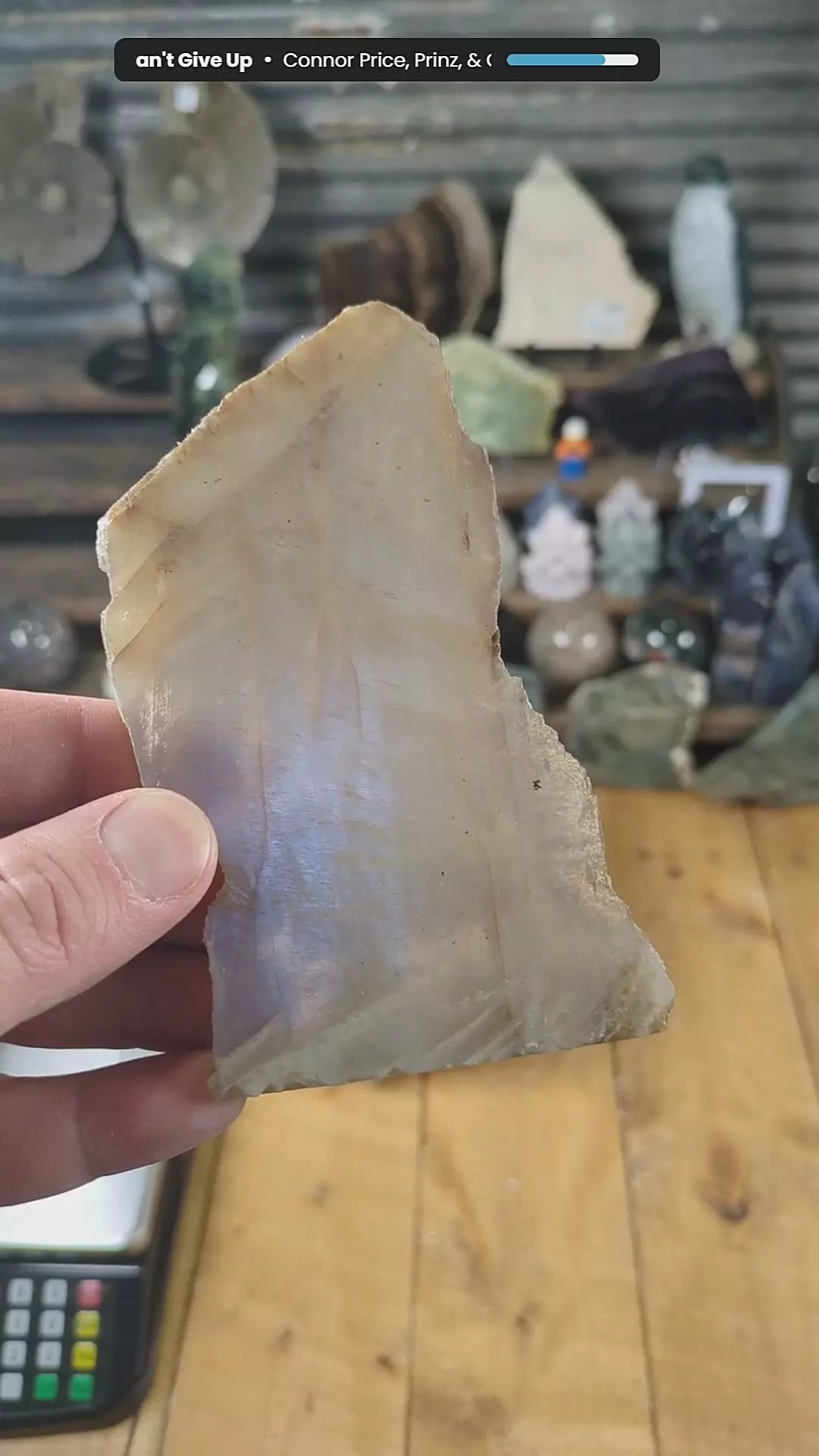 Moonstone Slab ~126 Grams thumbnail