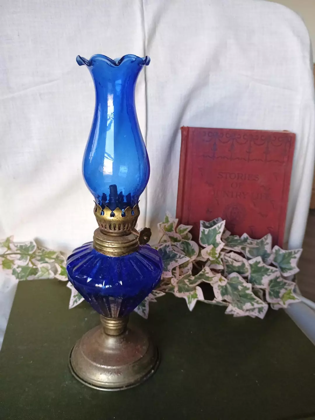 Cobalt Oil Lamp thumbnail