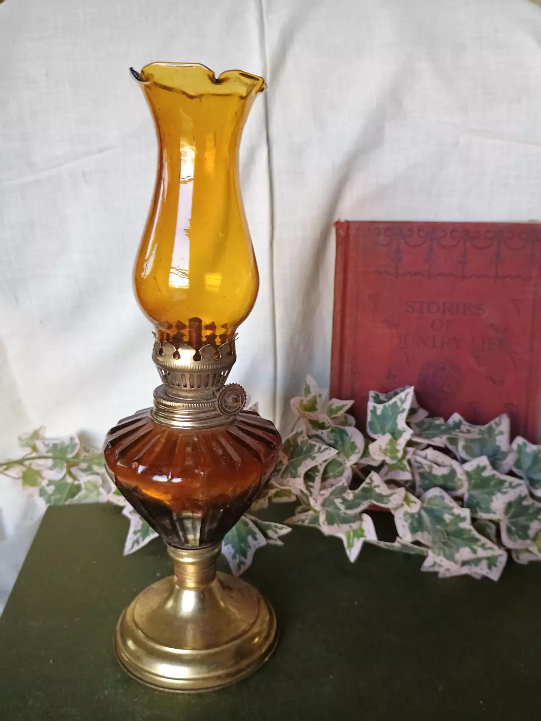 Amber oil lamp #1 thumbnail