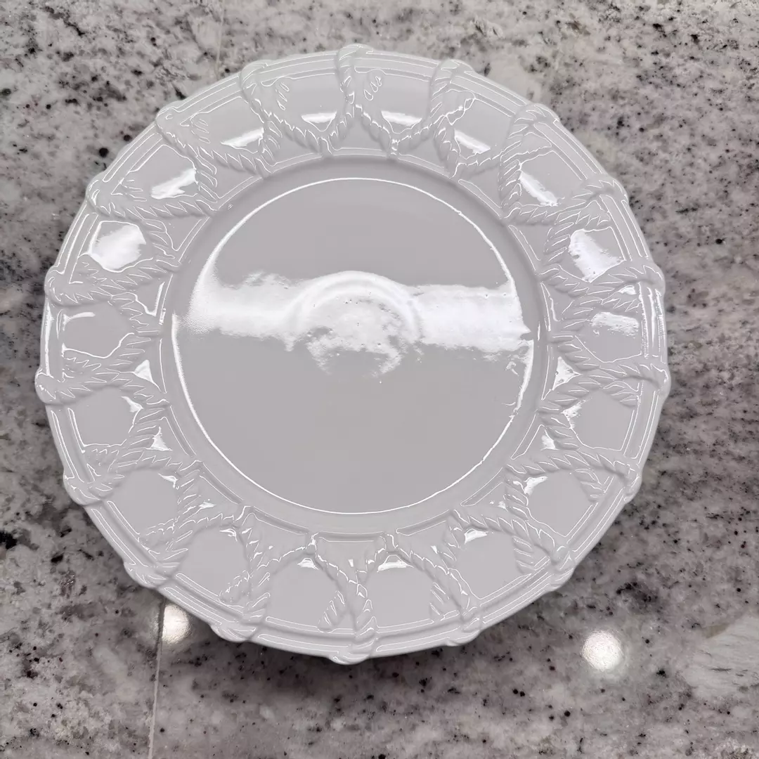 Fitz & Floyd Coastal Rope plates 9” thumbnail