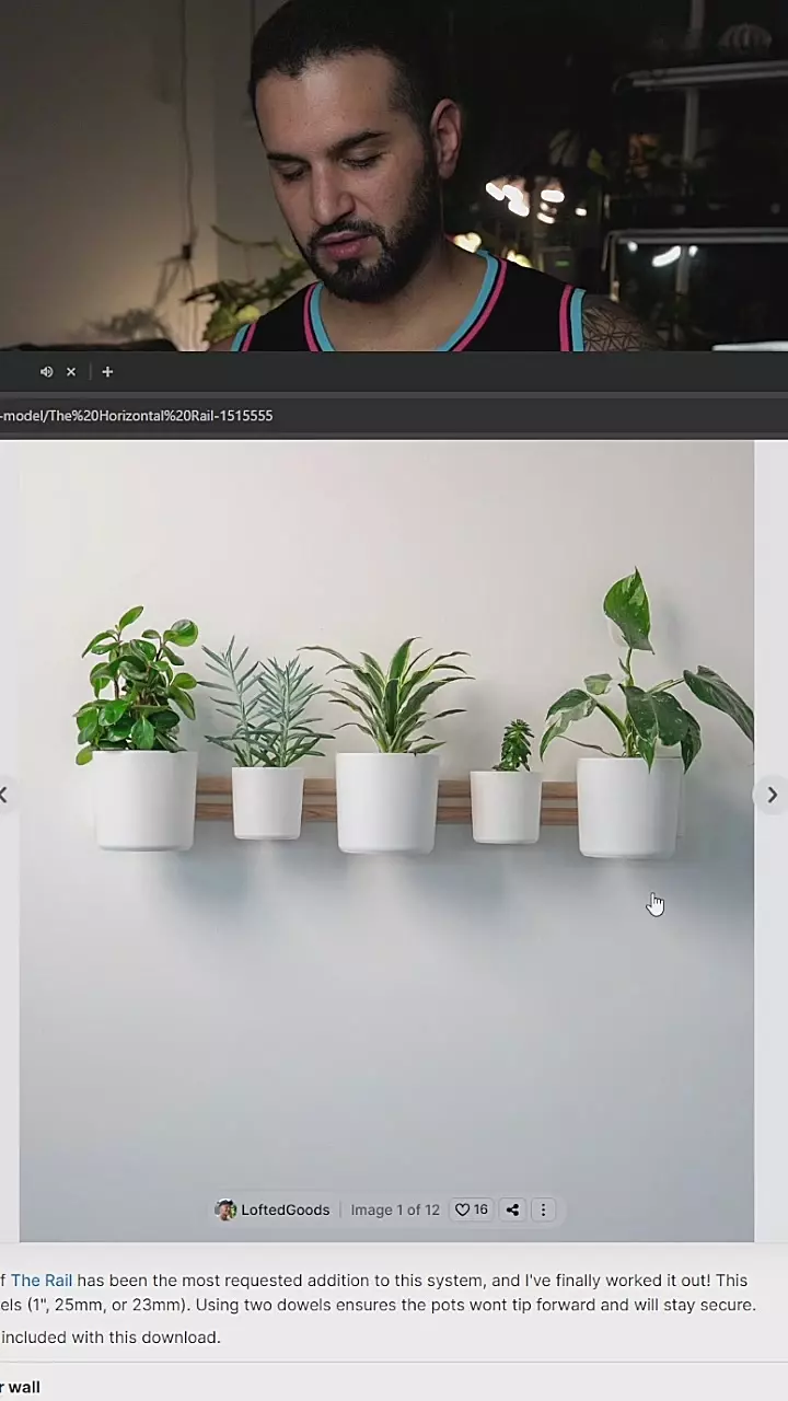 CUSTOM Horizontal Rail - SEE DESCRIPTION thumbnail