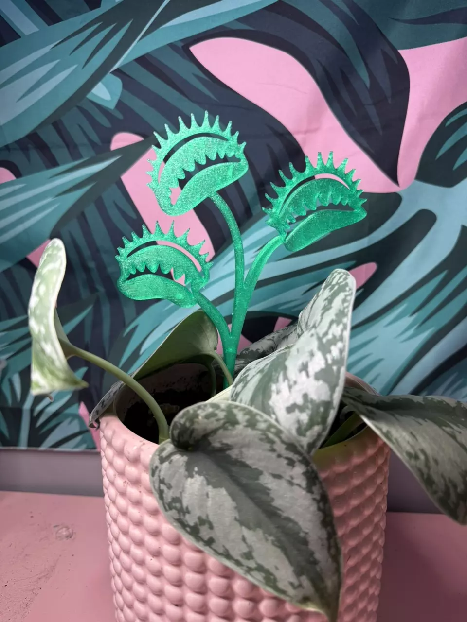 Venus Fly Trap Stake | 3D printed | PETG | Choose your color thumbnail