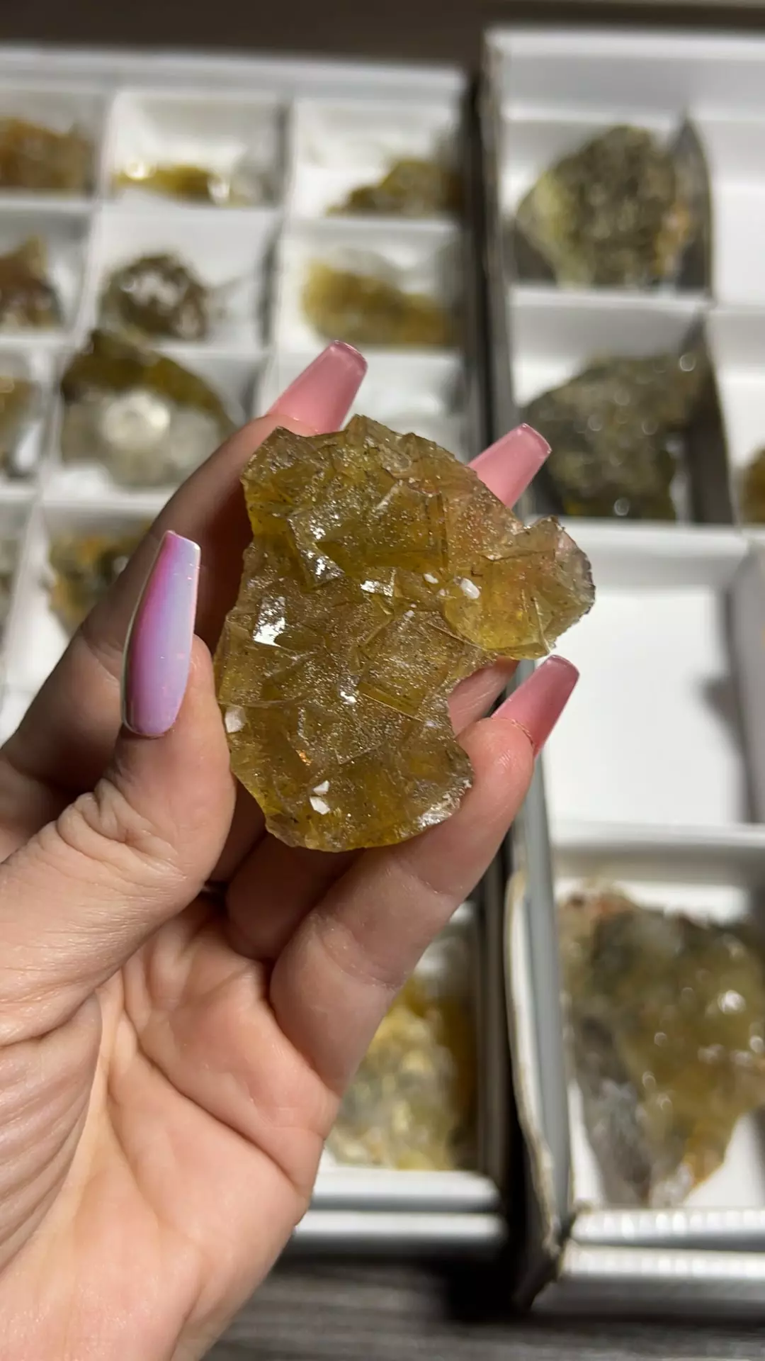 Fluorite from Moscona Mine, Spain thumbnail