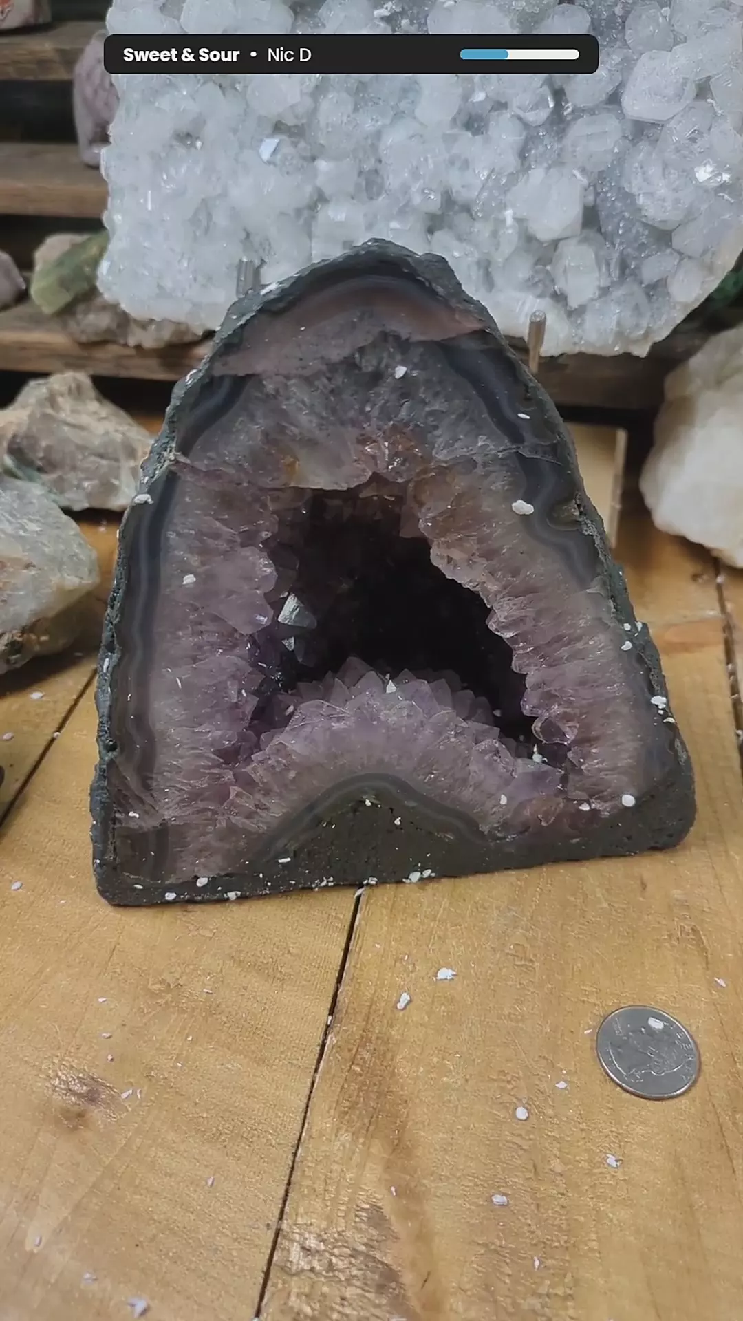 Amethyst Cathedral ~7.3 Pounds thumbnail