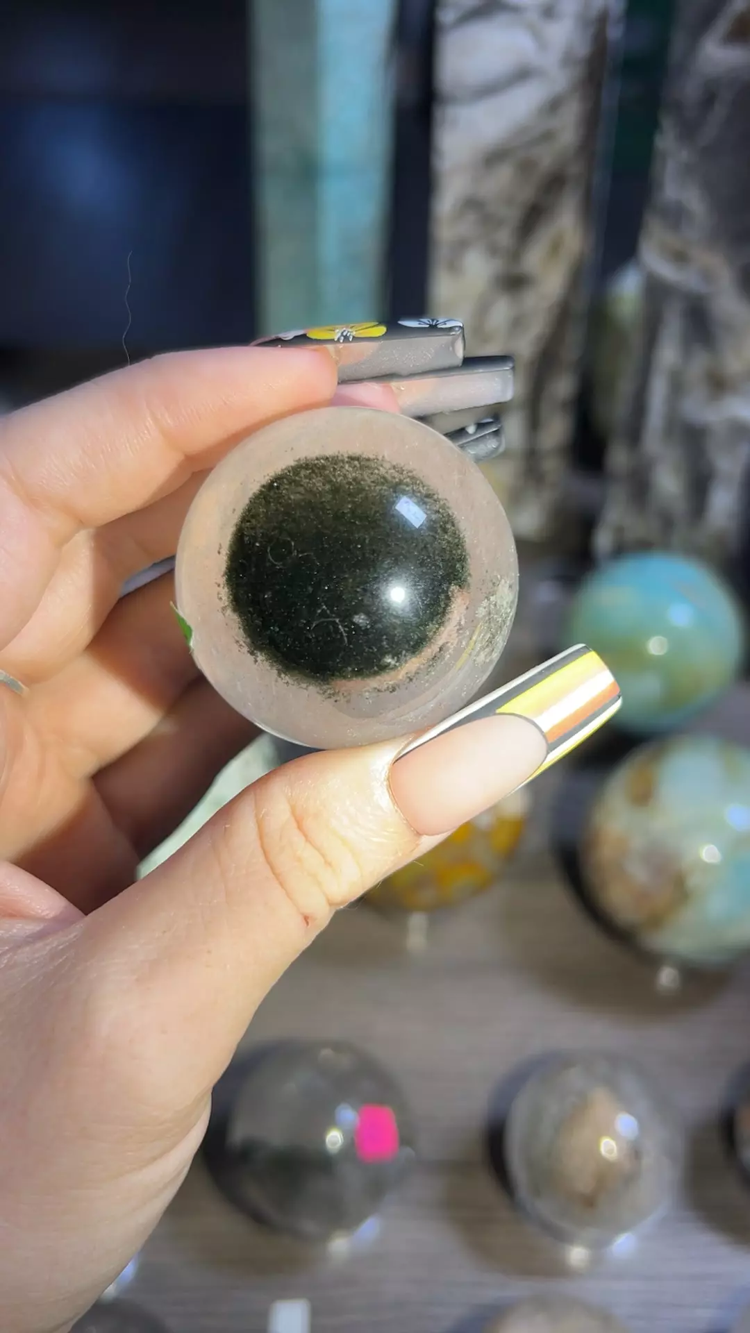 Chlorite Quartz Sphere thumbnail