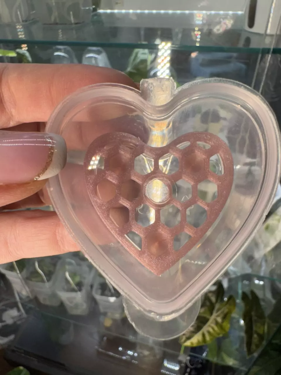 Pot + Corm Riser Heart thumbnail