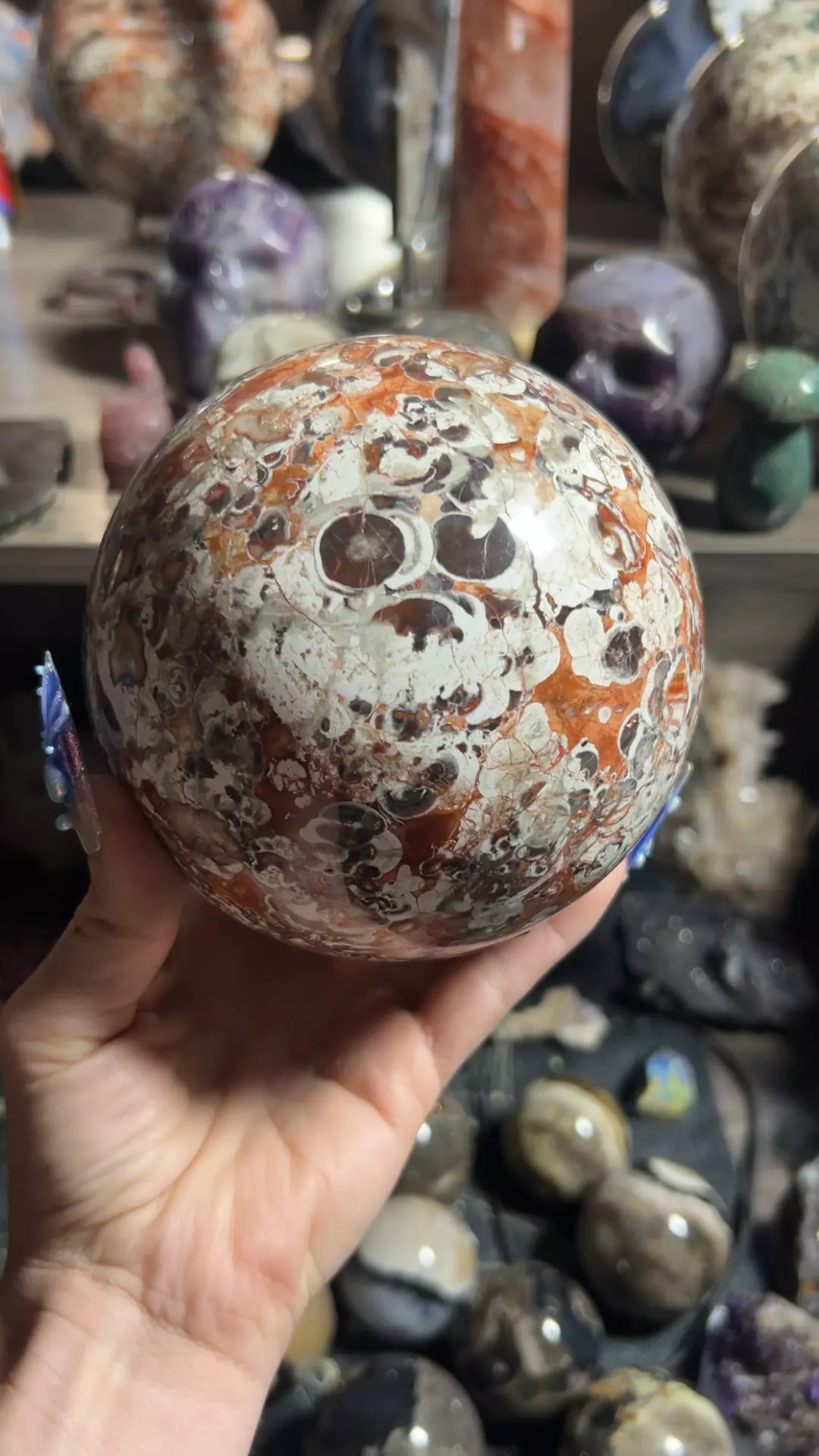 Money Agate Sphere thumbnail
