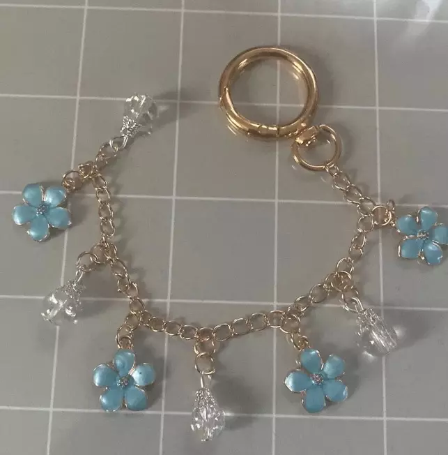 Light Blue Bag Charm thumbnail