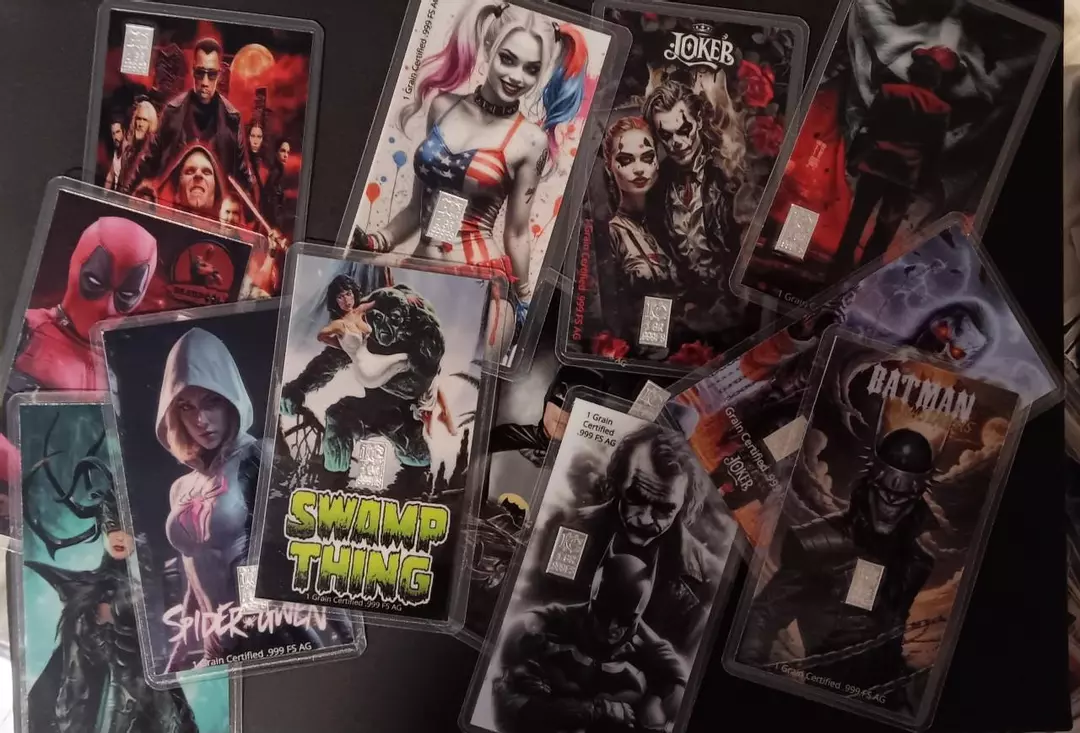 Special Offer-Random 1 grain .999 silver card thumbnail