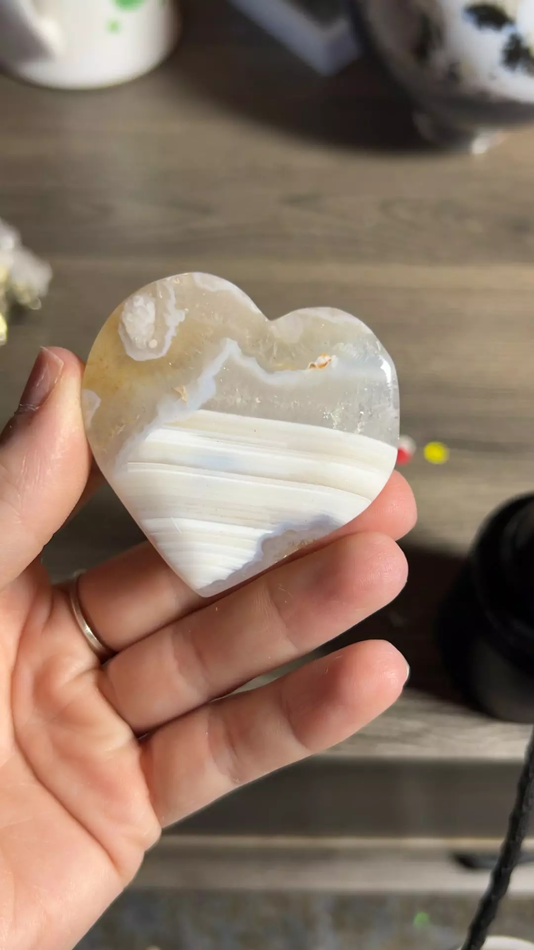Flower Agate Heart thumbnail