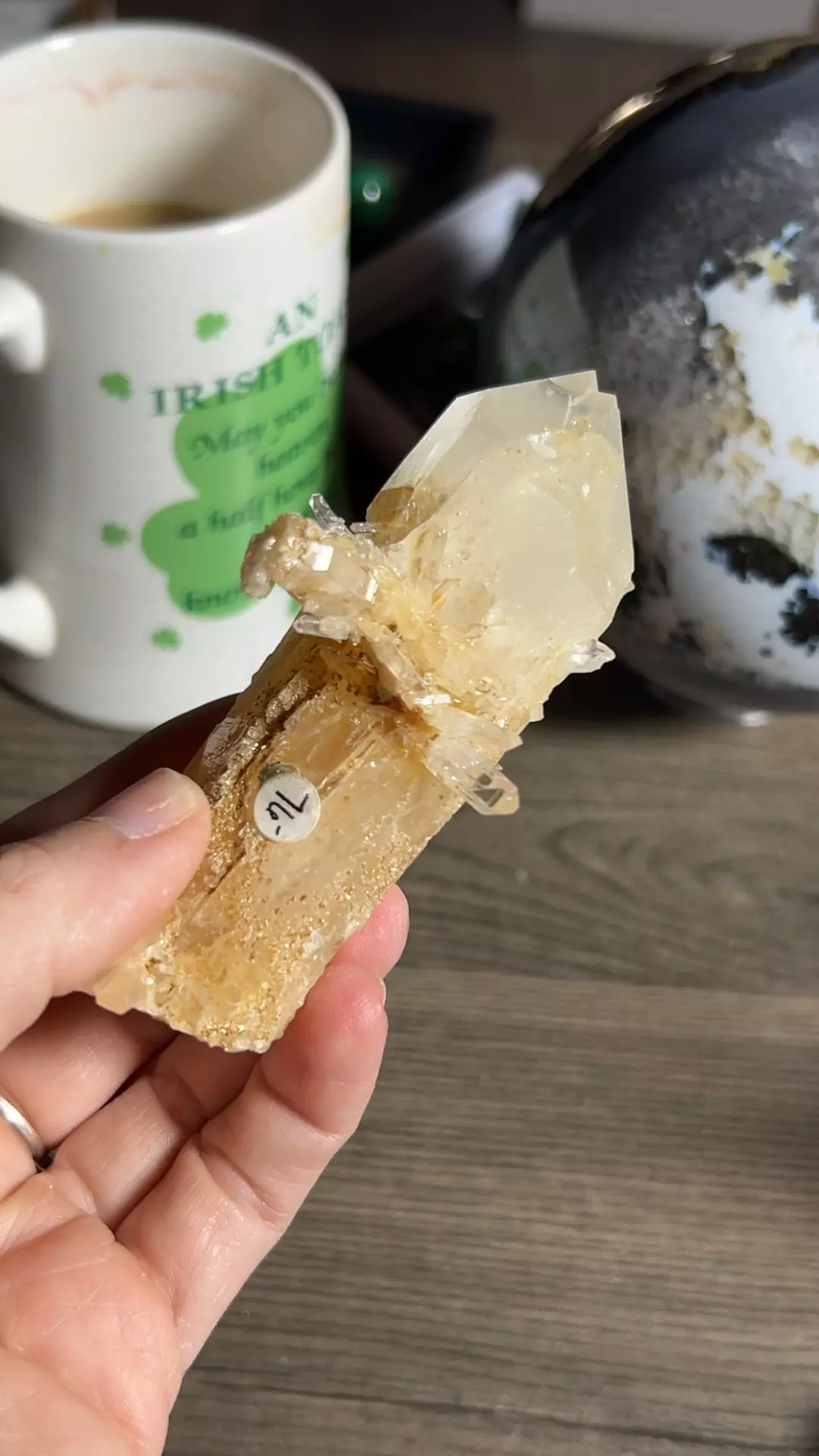 blue smoke Colombian quartz thumbnail