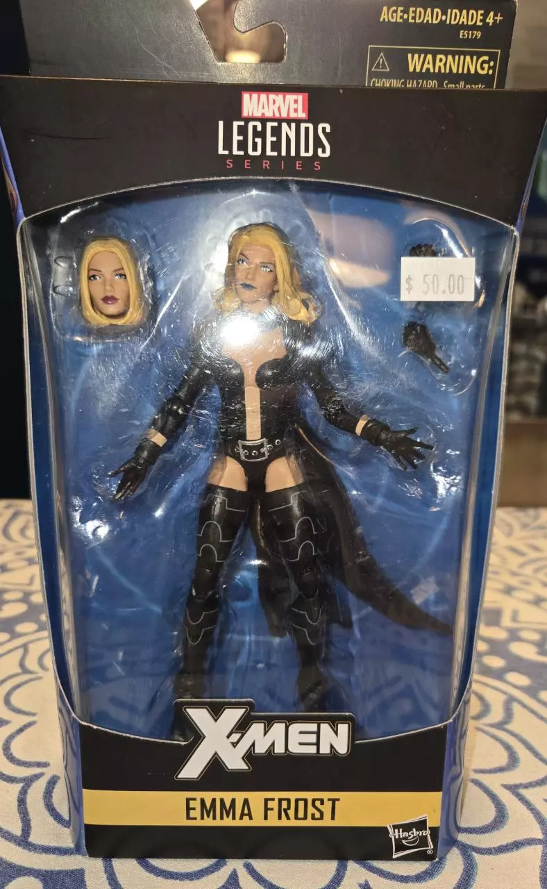 Marvel Legends X-Men Emma Frost (Black Costume) NIB thumbnail