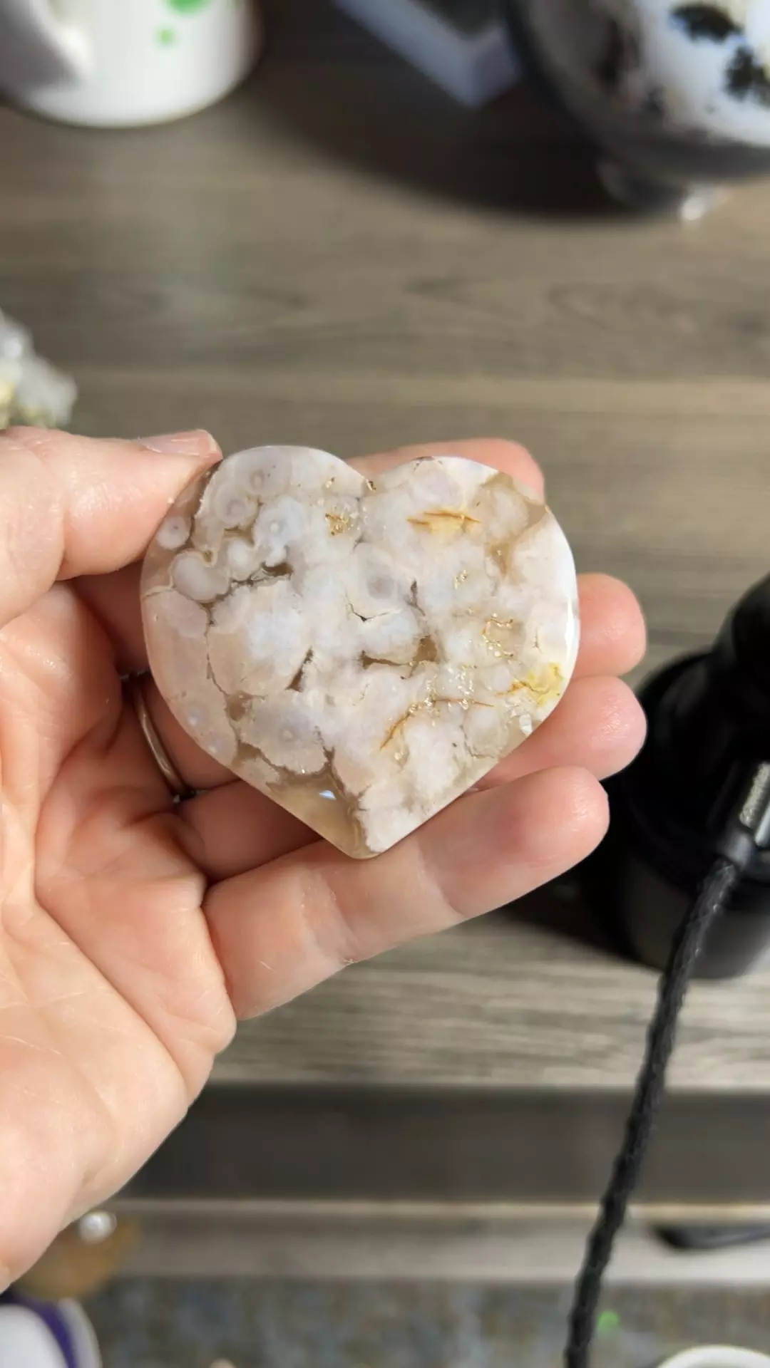 Flower Agate Heart thumbnail