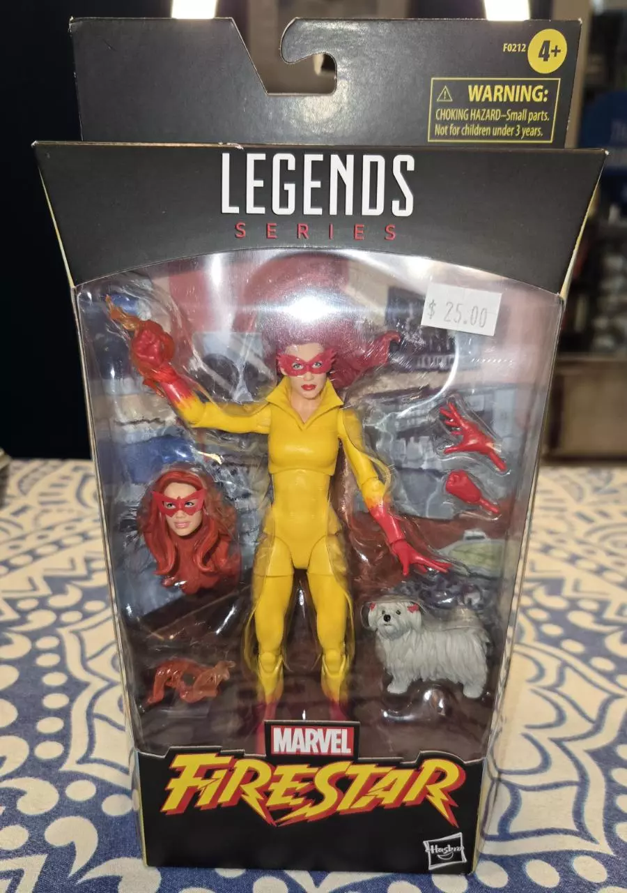 Marvel Legends Firestar NIB thumbnail