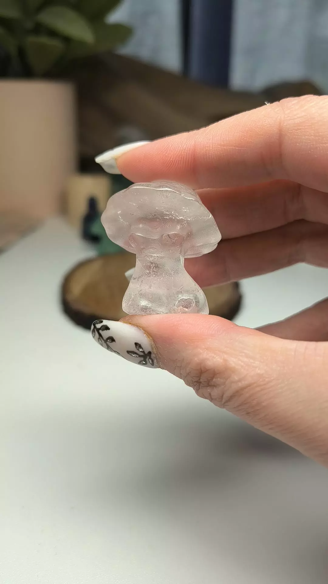 clear quartz lady body mushroom thumbnail