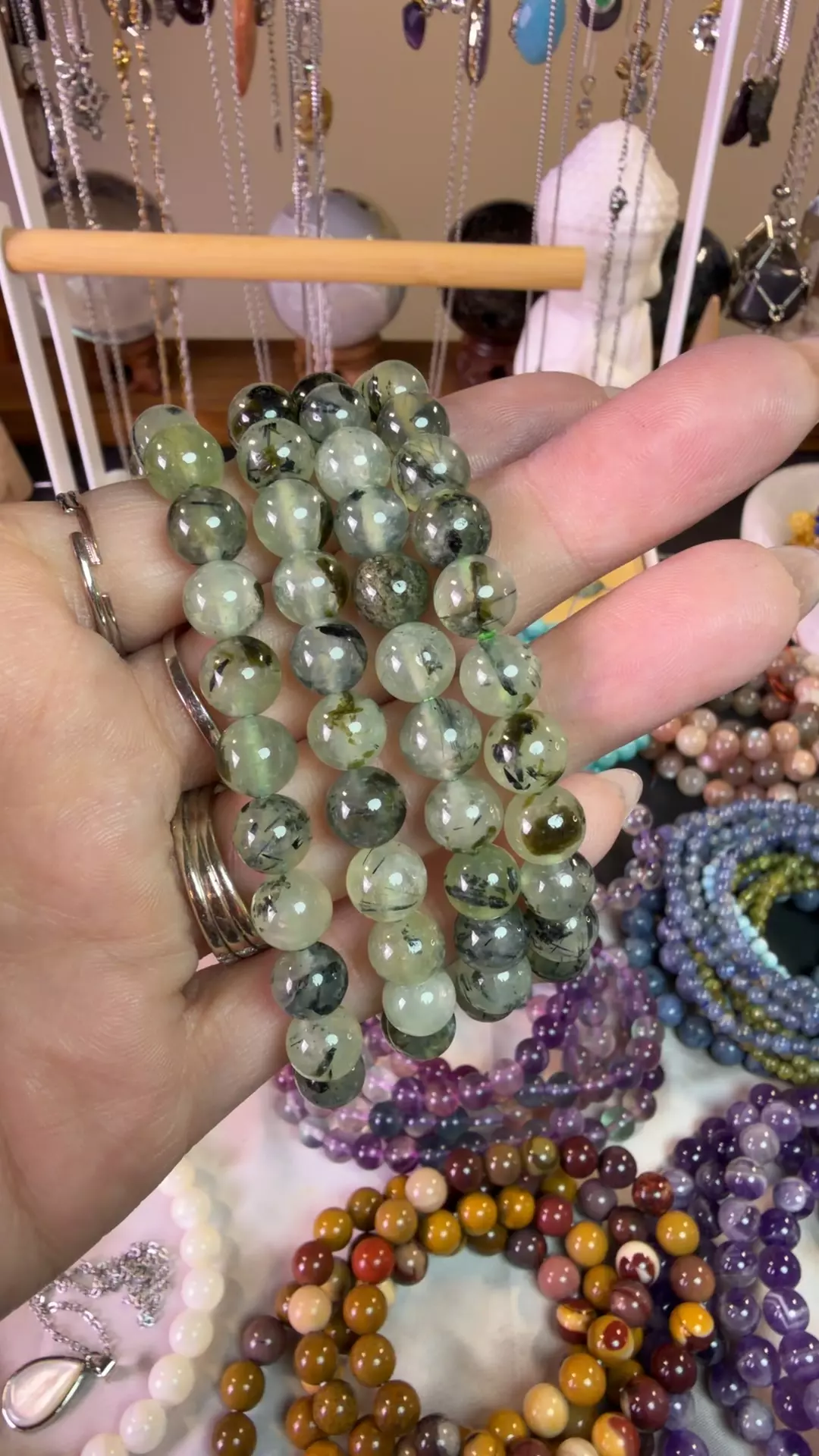 8mm prehnite thumbnail