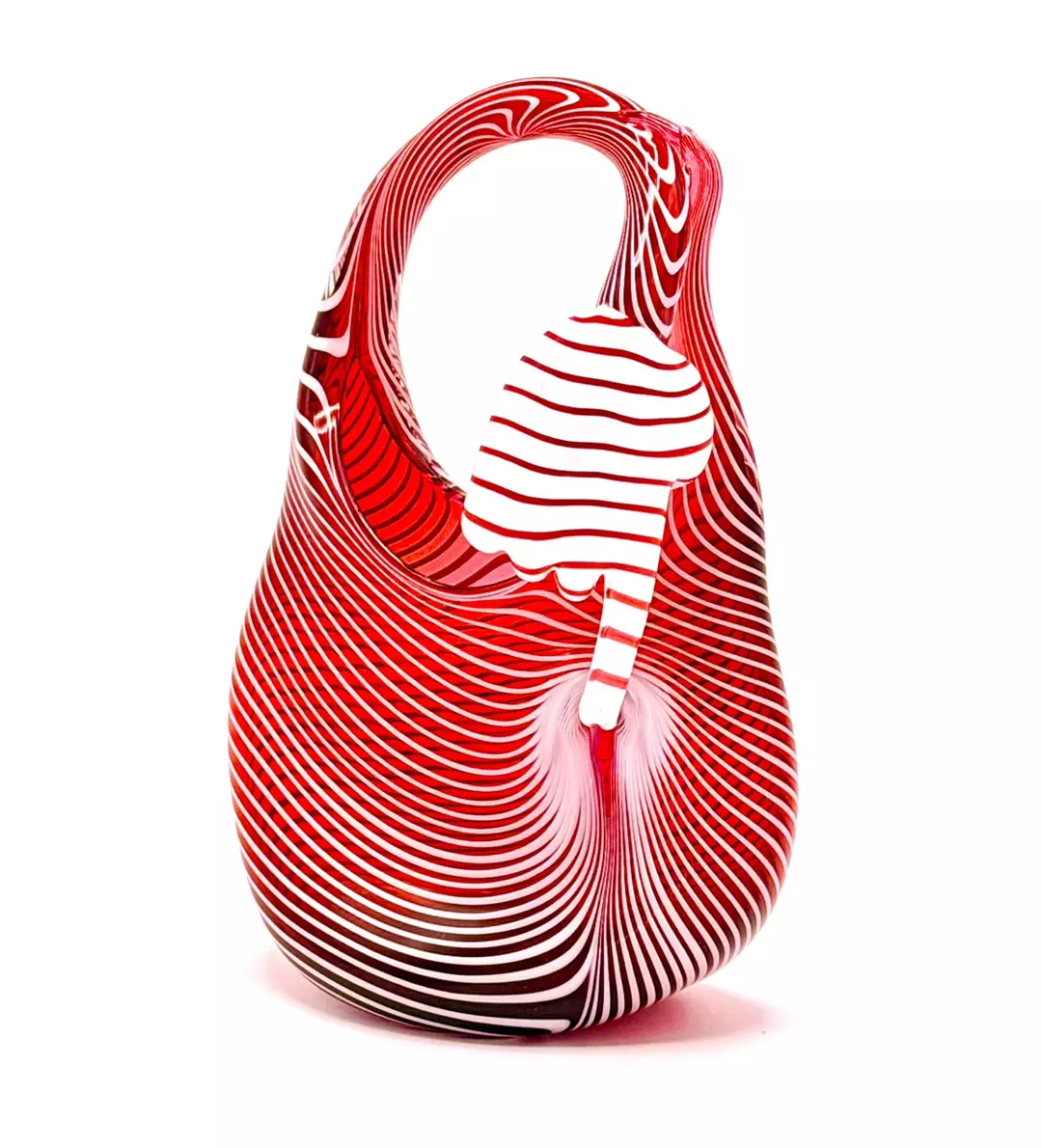 Ruby and White Pull Bag thumbnail