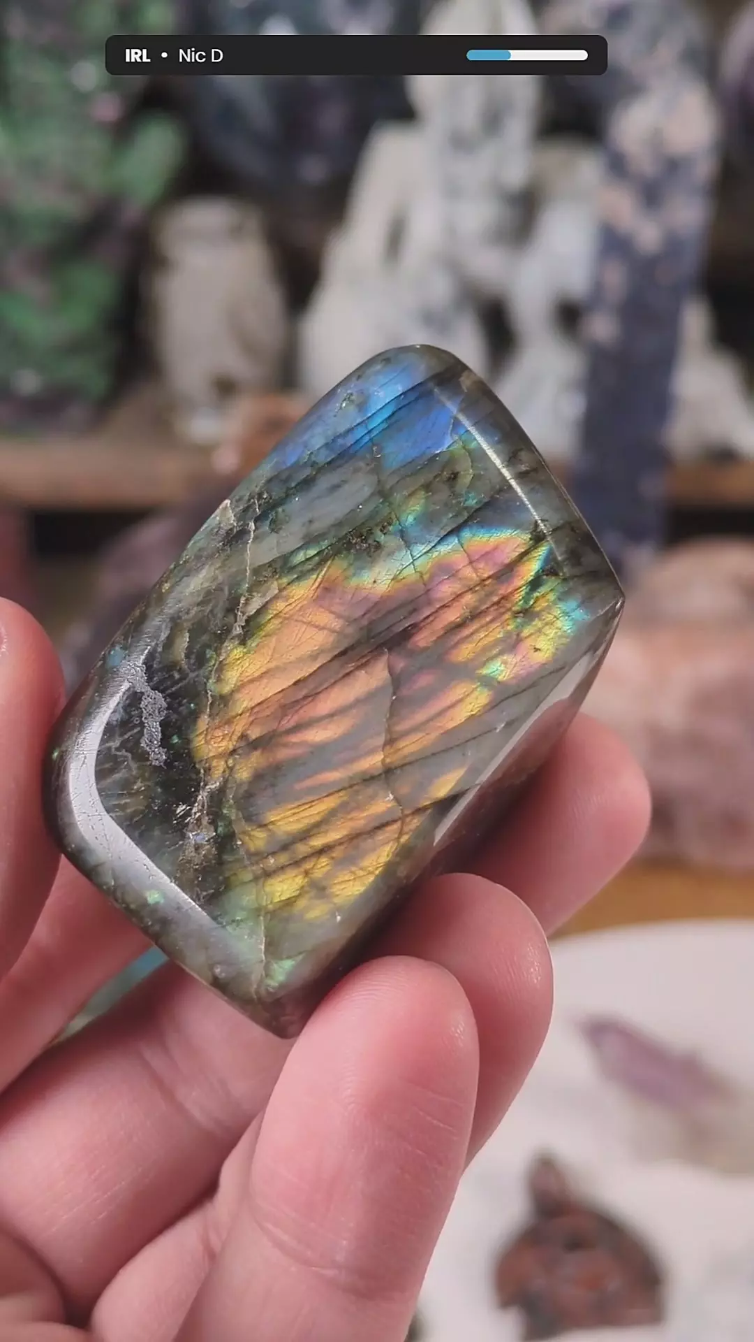 Labradorite Freeform ~131 Grams thumbnail