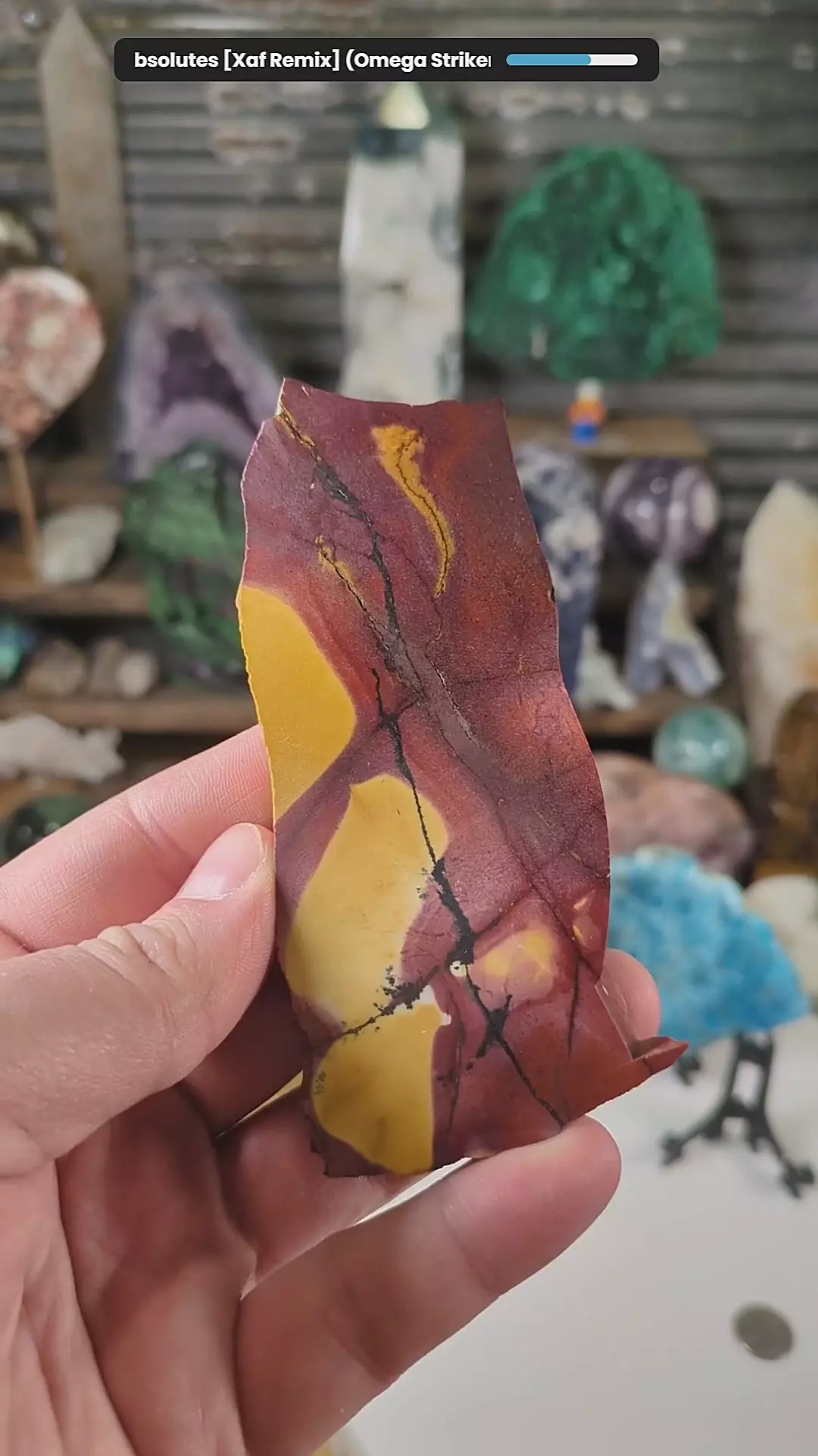 Mookaite Slab ~126 Grams thumbnail