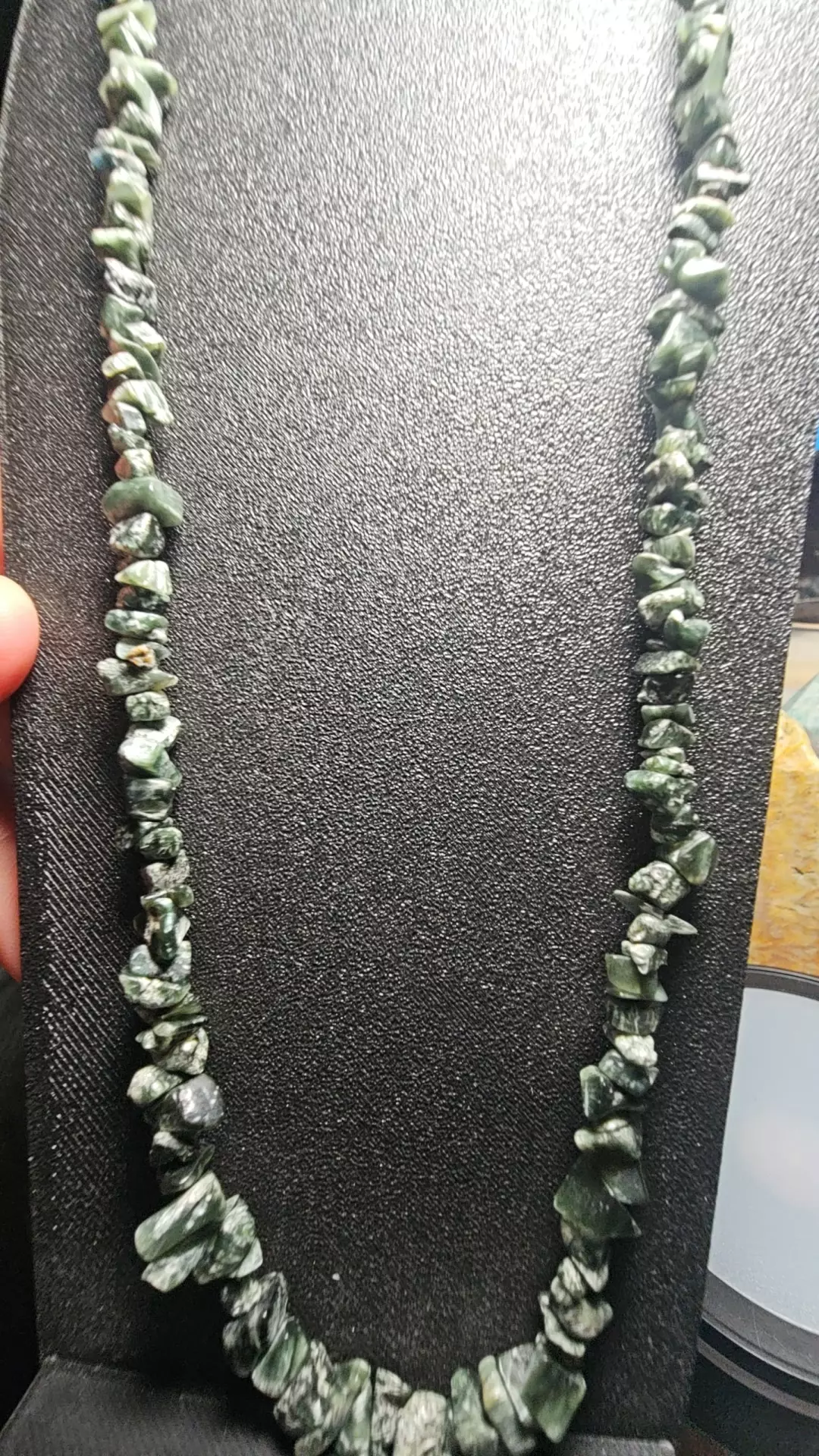 Seraphnite Necklace 17 inch. thumbnail
