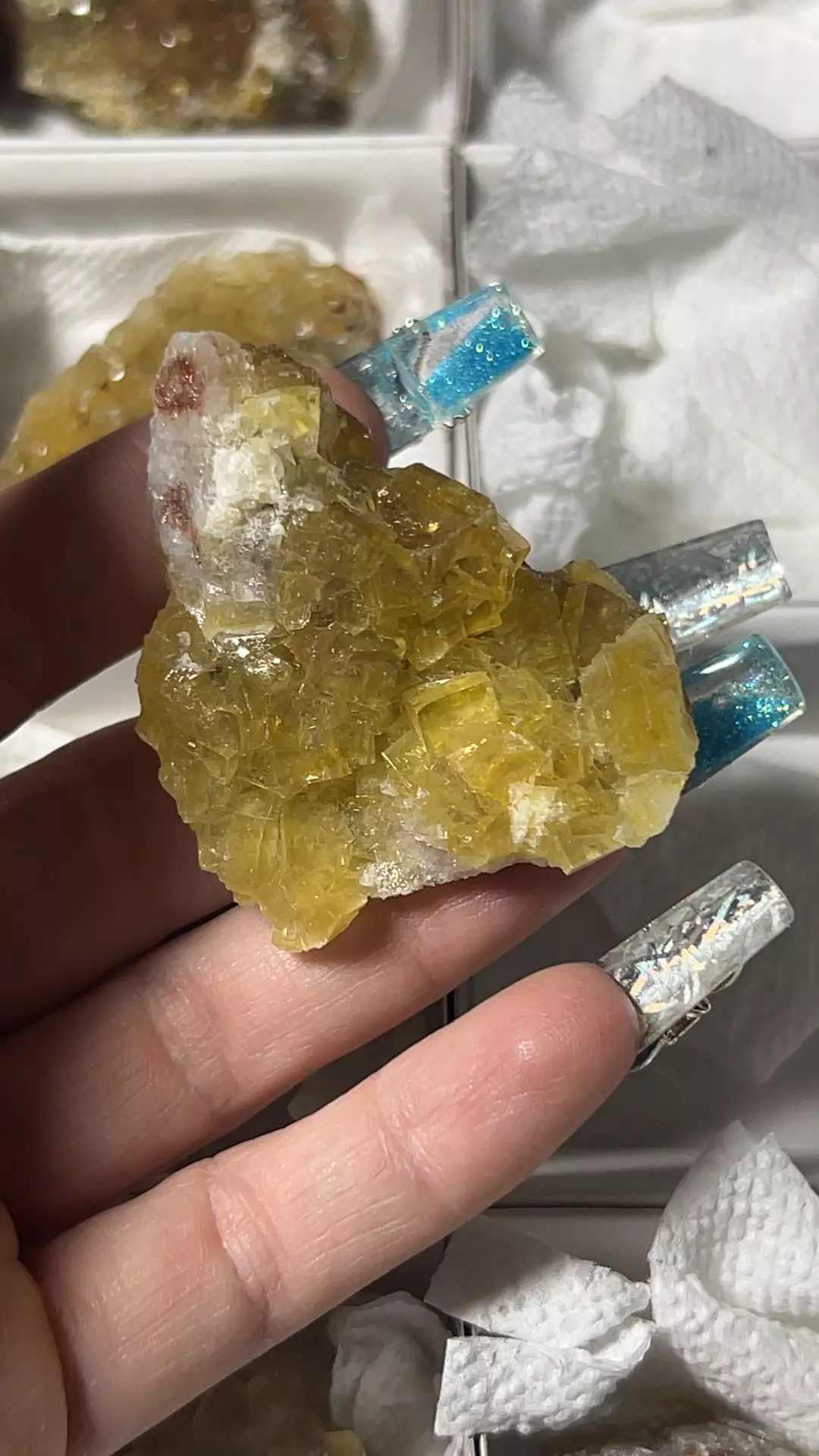 Fluorite from Moscona Mine, Spain thumbnail