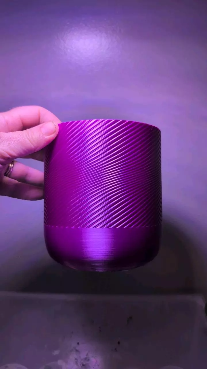 decorative pot cover for 5.5 inch pot or smaller thumbnail