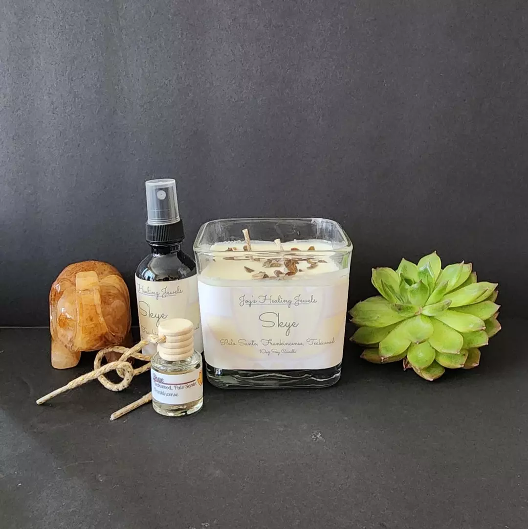 Skye Candle, Body Spray and Hanging Diffuser thumbnail