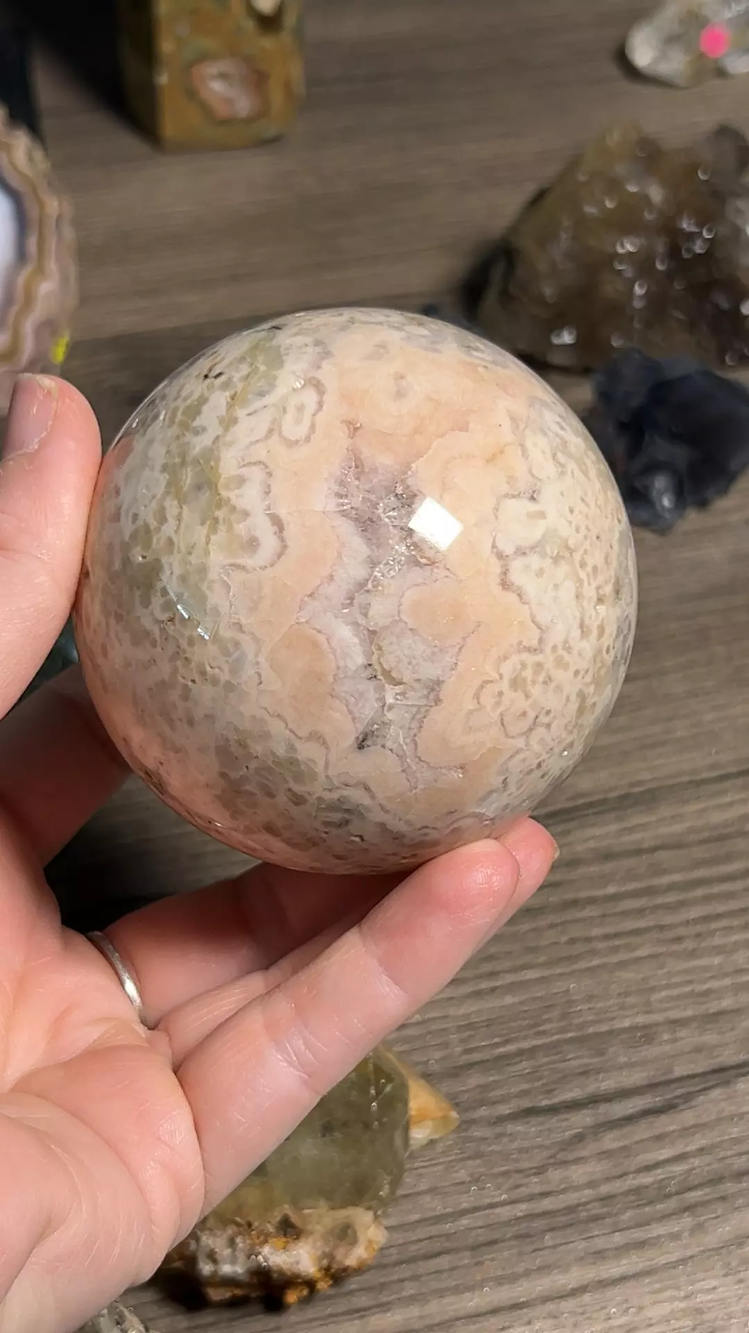 Pink Amethyst Sphere thumbnail