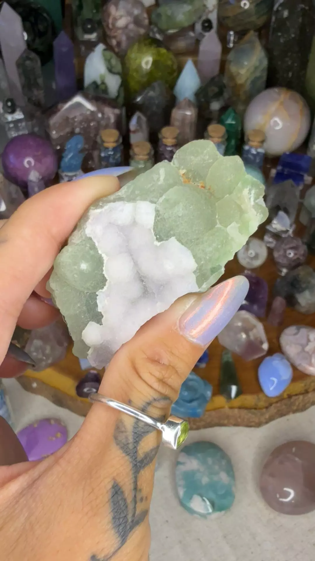 Purple/green flourite 30b thumbnail