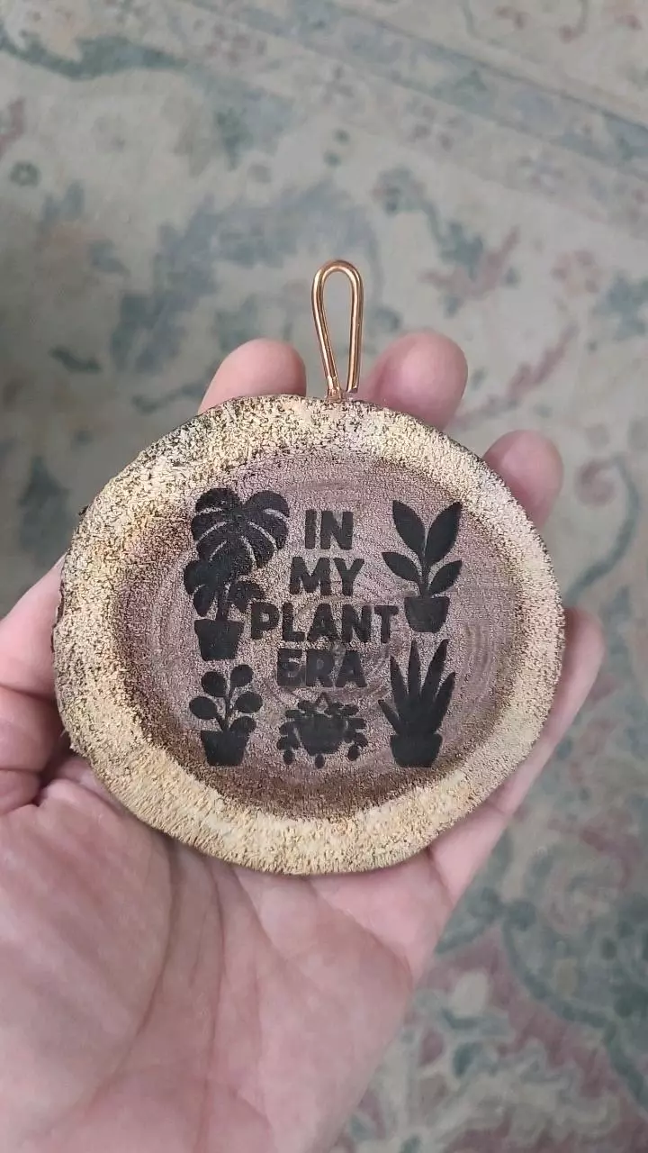 In My Plant Era Red Oak Wall Hanging thumbnail