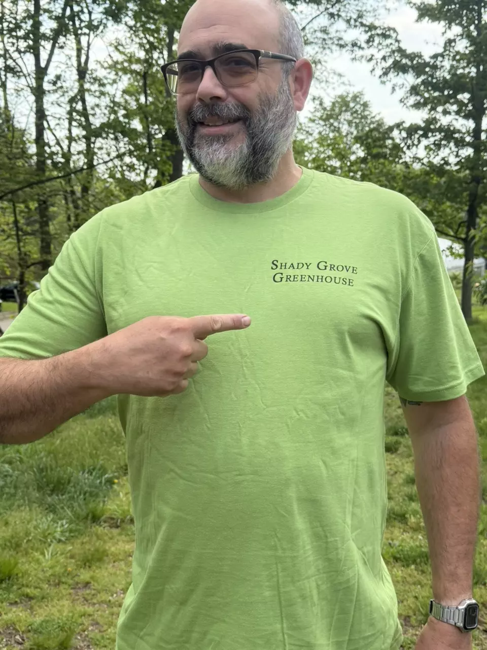 Shady Grove Tee | Kiwi | X Large thumbnail