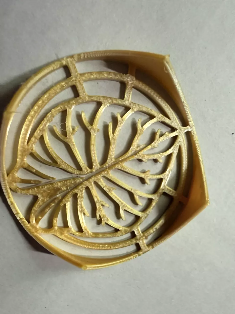 Corm Cup Riser for 5 oz. snack cups w/ lids - Gold (10 pack) thumbnail