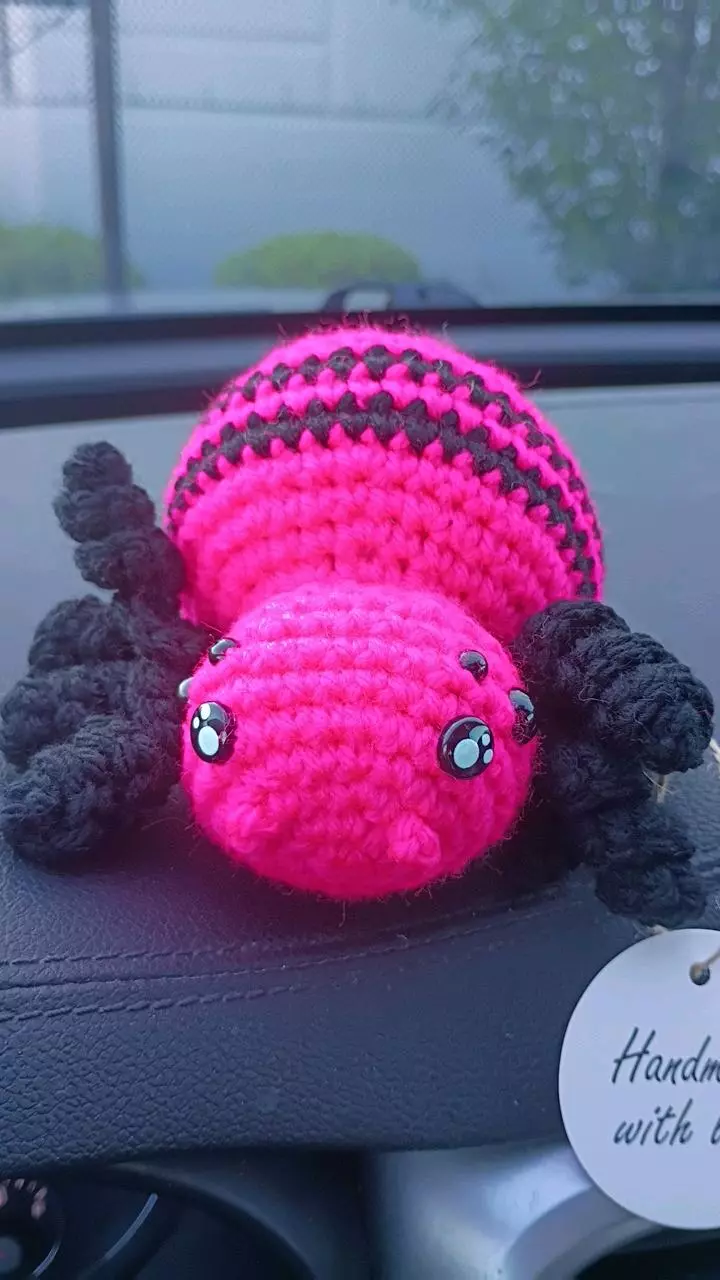 neon pink spider thumbnail