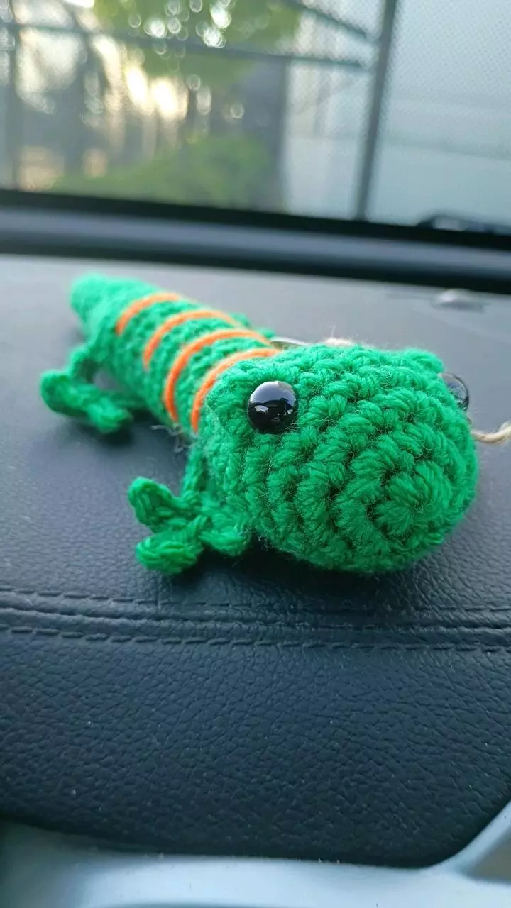 green and orange lizard thumbnail