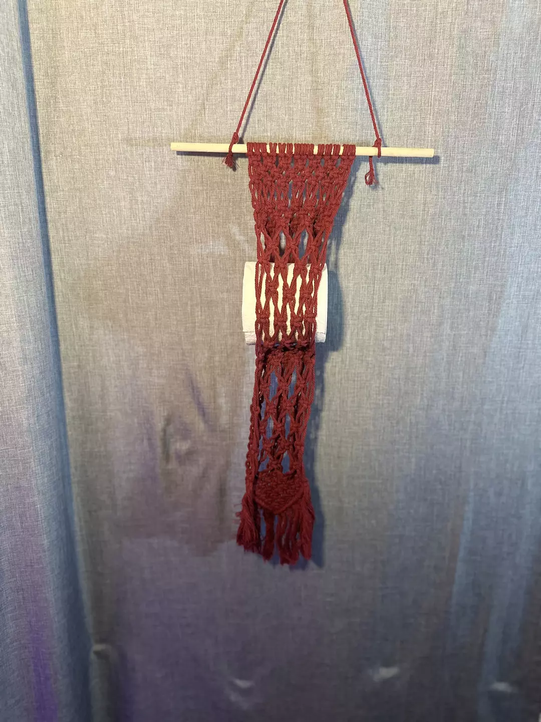  Toilet paper holder Can fit regular and large rolls thumbnail