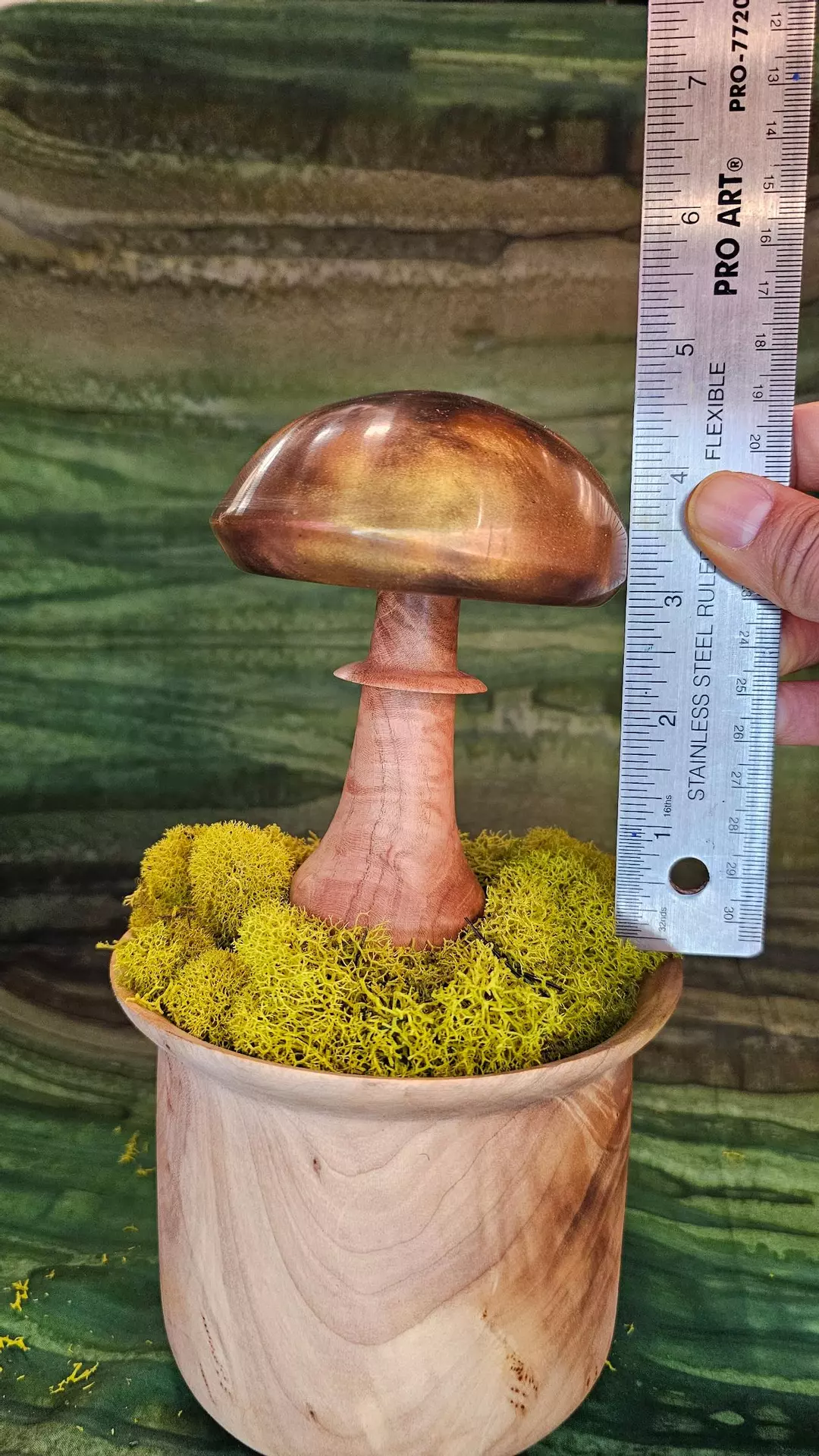 17. Cherry Burl & Gold Resin thumbnail