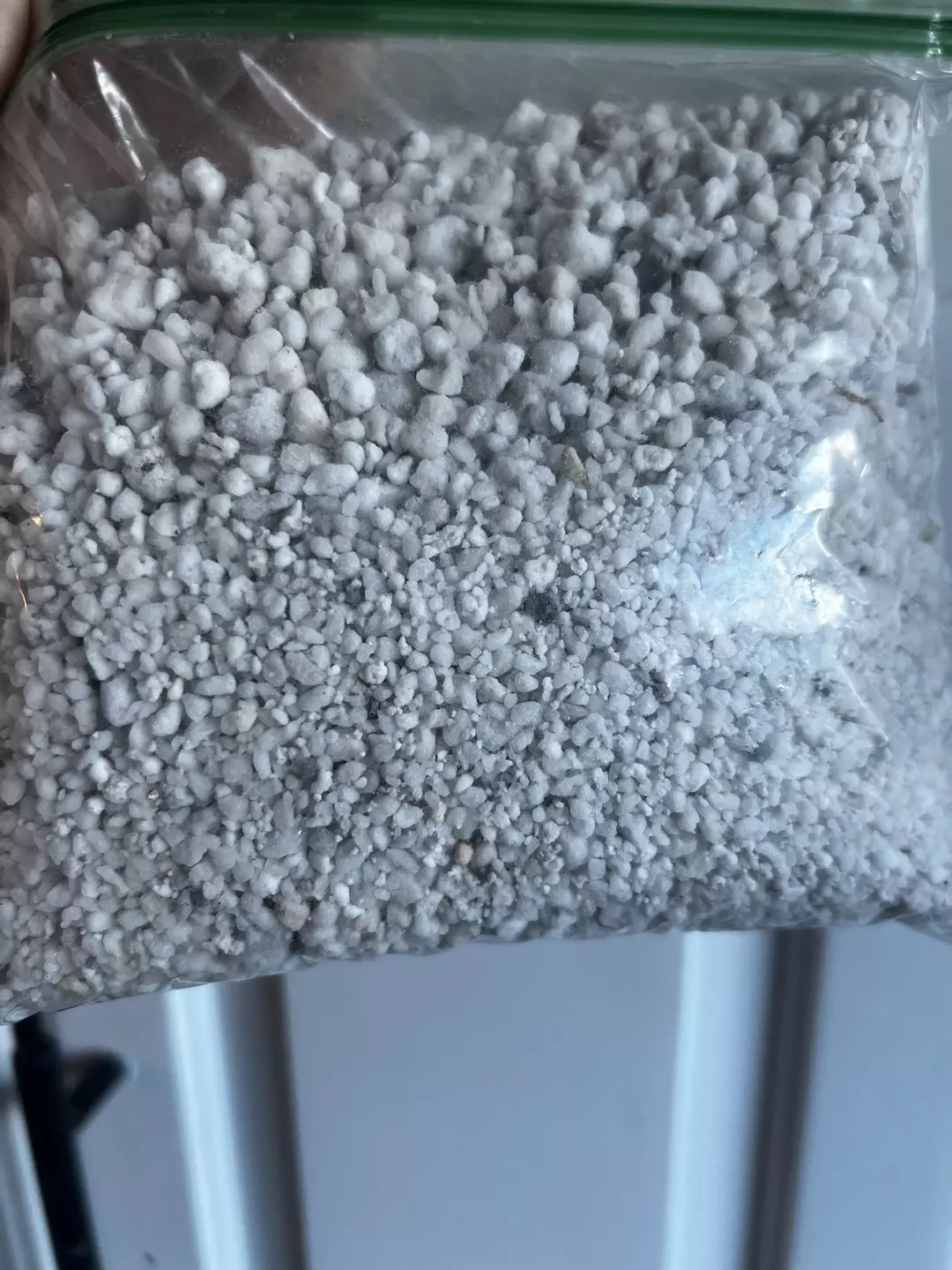 Sandwich bag of perlite add on thumbnail