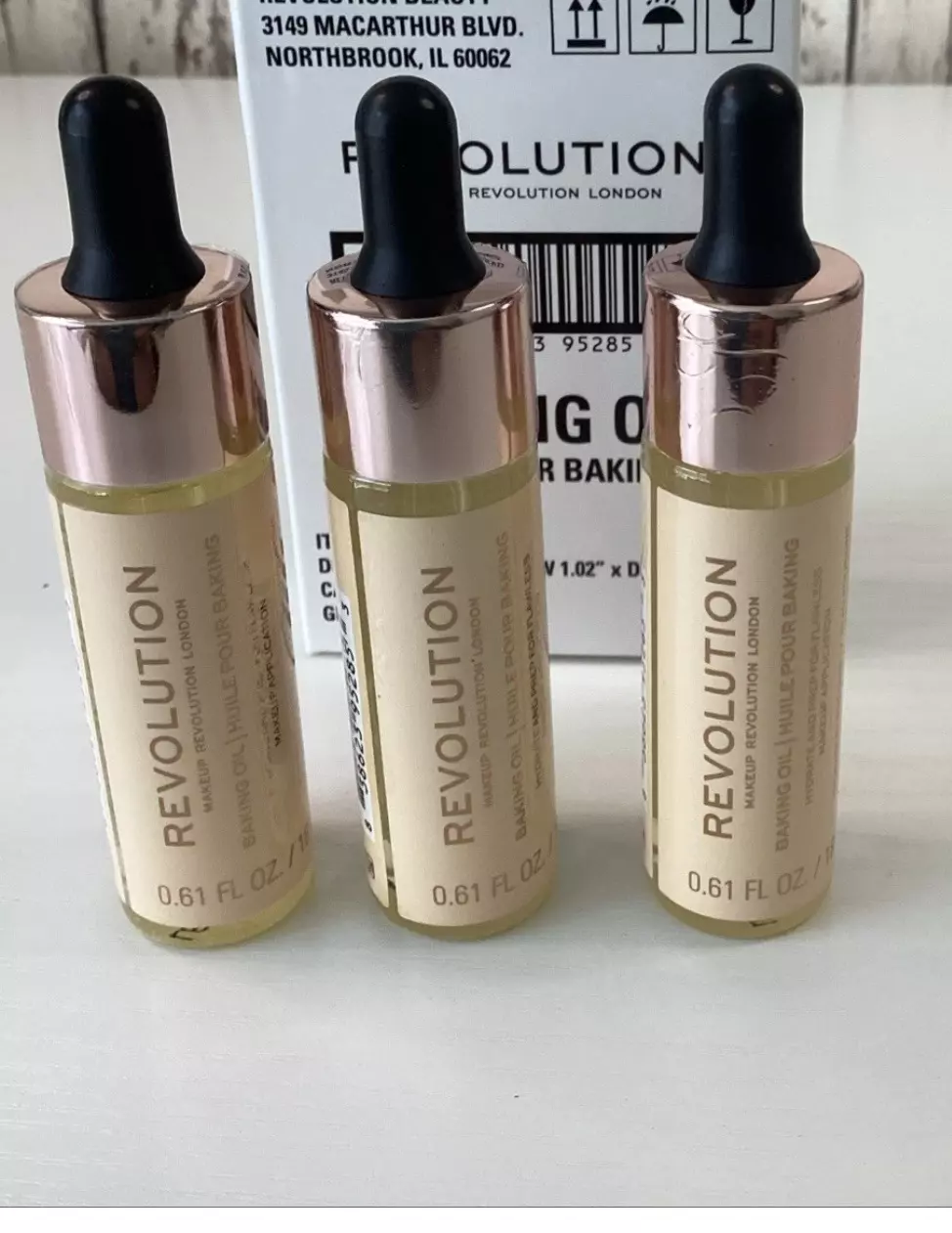 Bundle of three Revolution baking oil thumbnail
