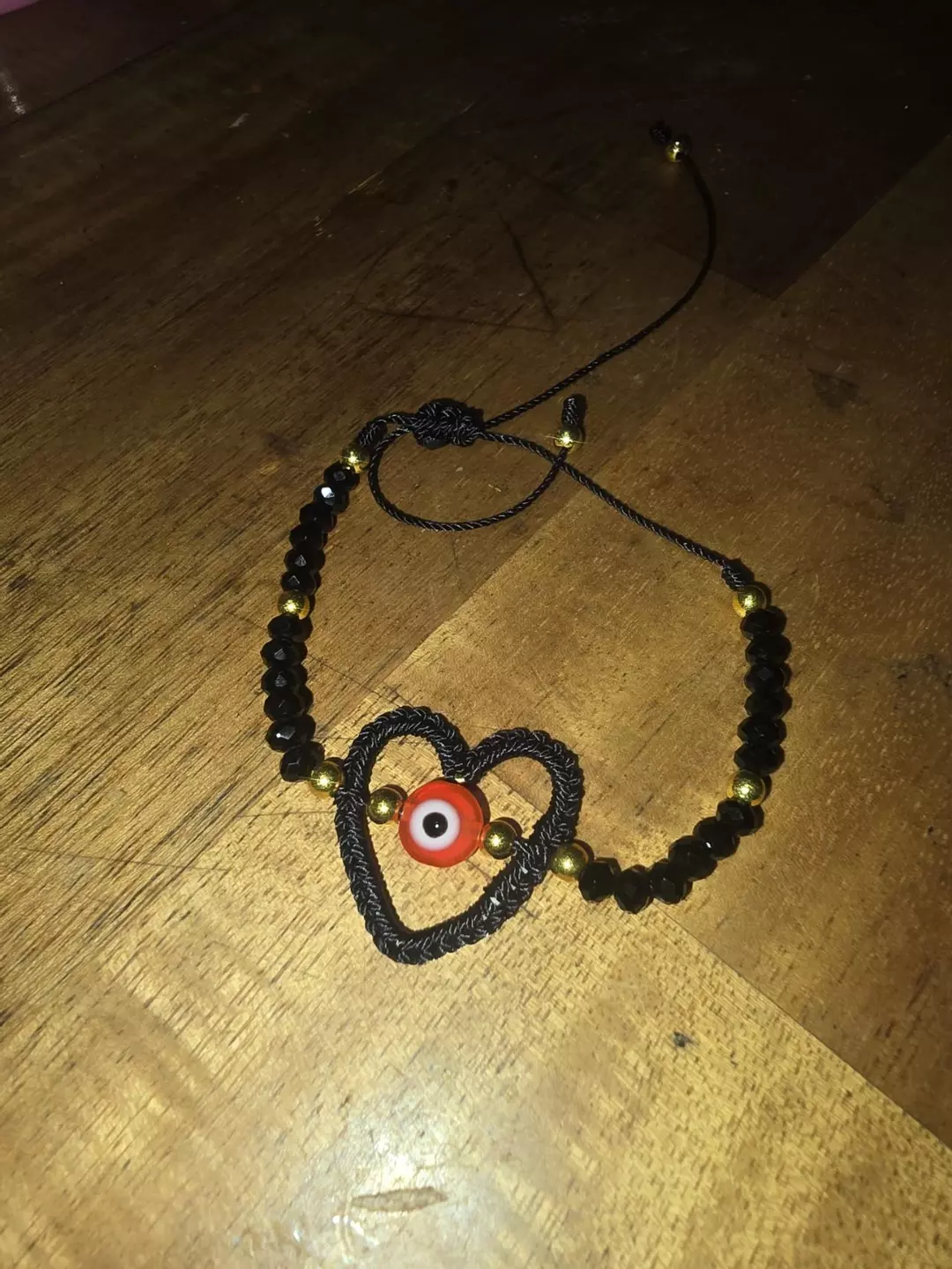 Evileye heart bracelet  thumbnail