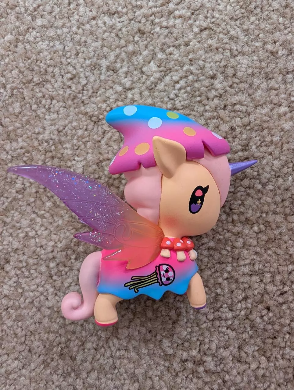 Tokidoki mushroom unicorn fairy thumbnail