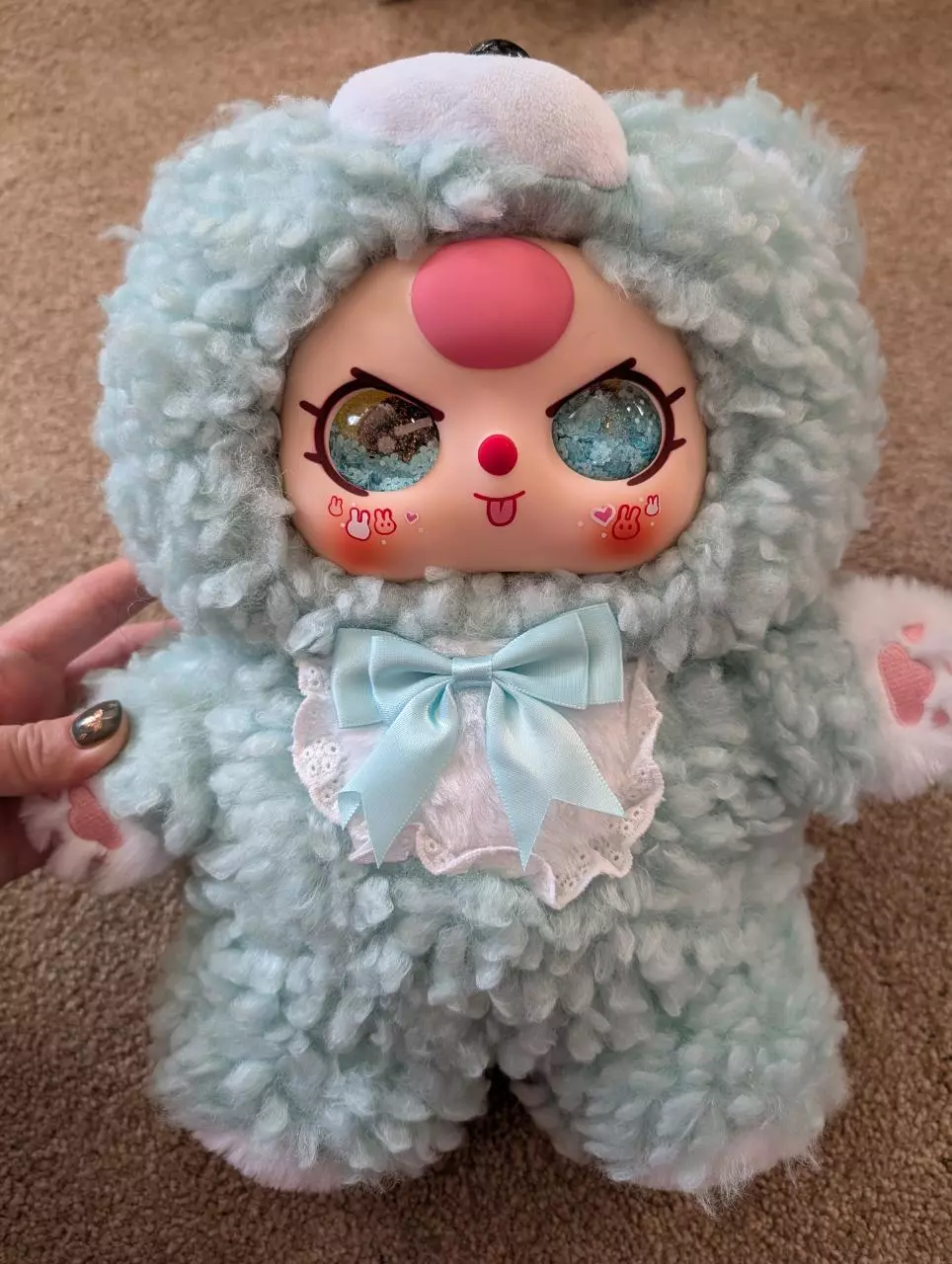 400% bear teal, CUSTOM FACE thumbnail