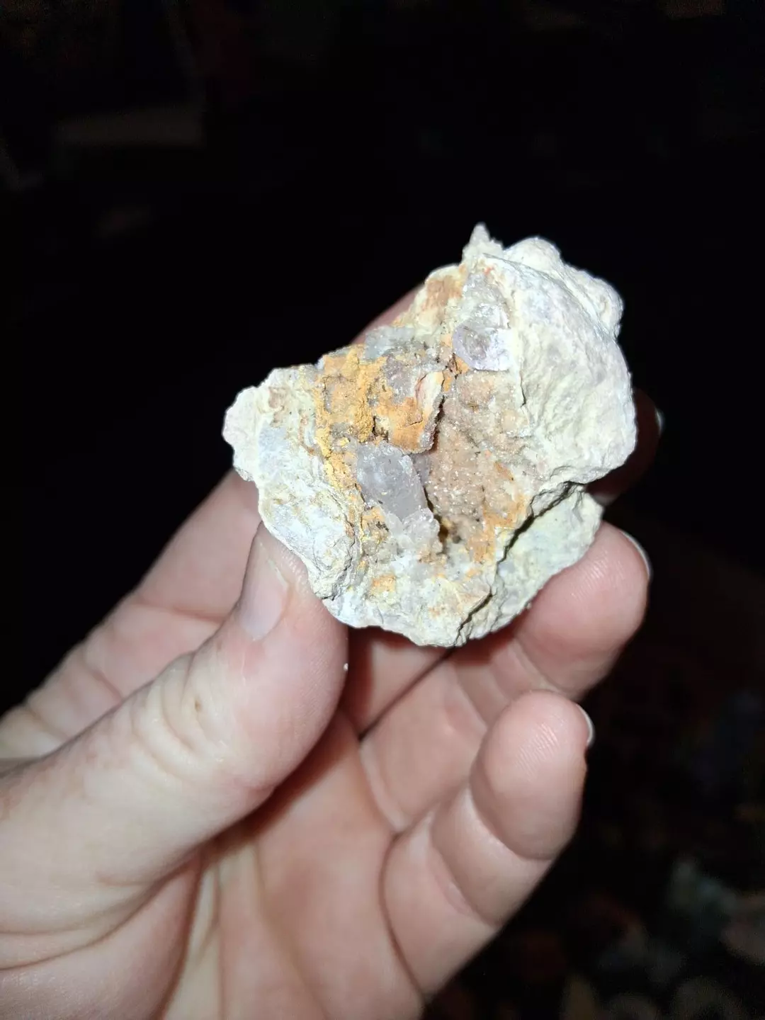 Raw amethyst in matrix  thumbnail