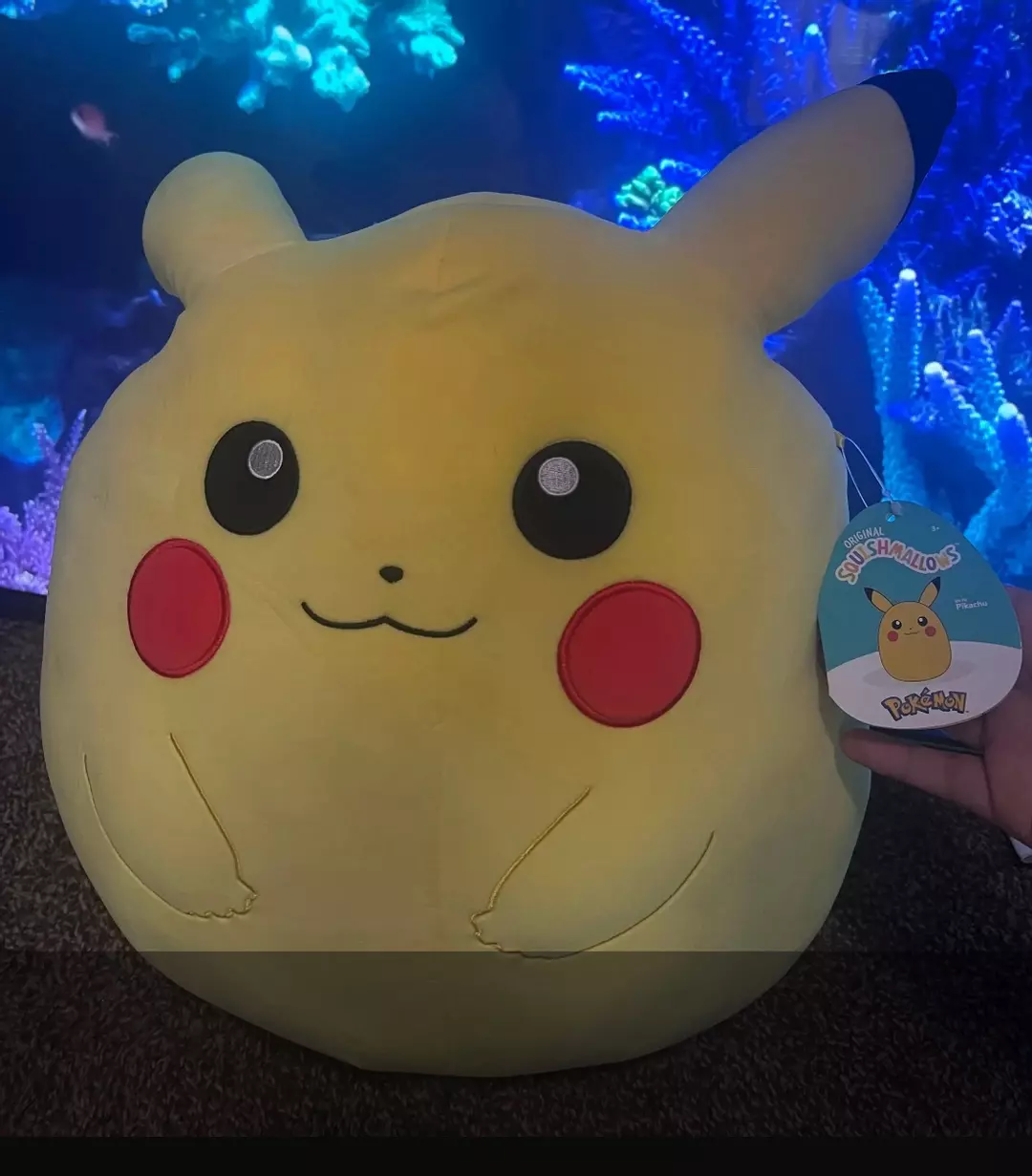 14” Squishmallow Pikachu Pokemon thumbnail